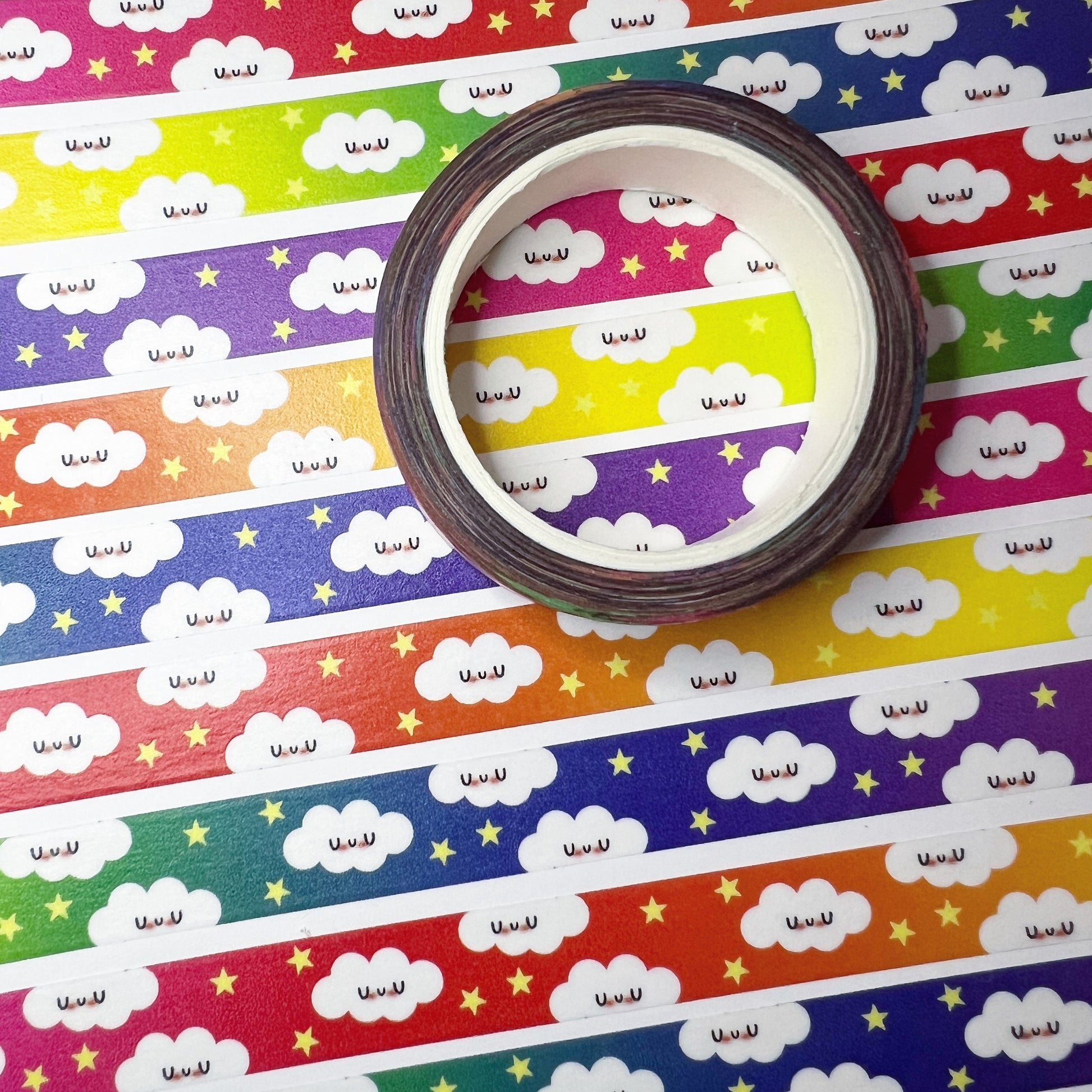 Rainbow Daydream Washi Tape - Apridot Studios