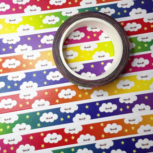 Rainbow Daydream Washi Tape - Apridot Studios