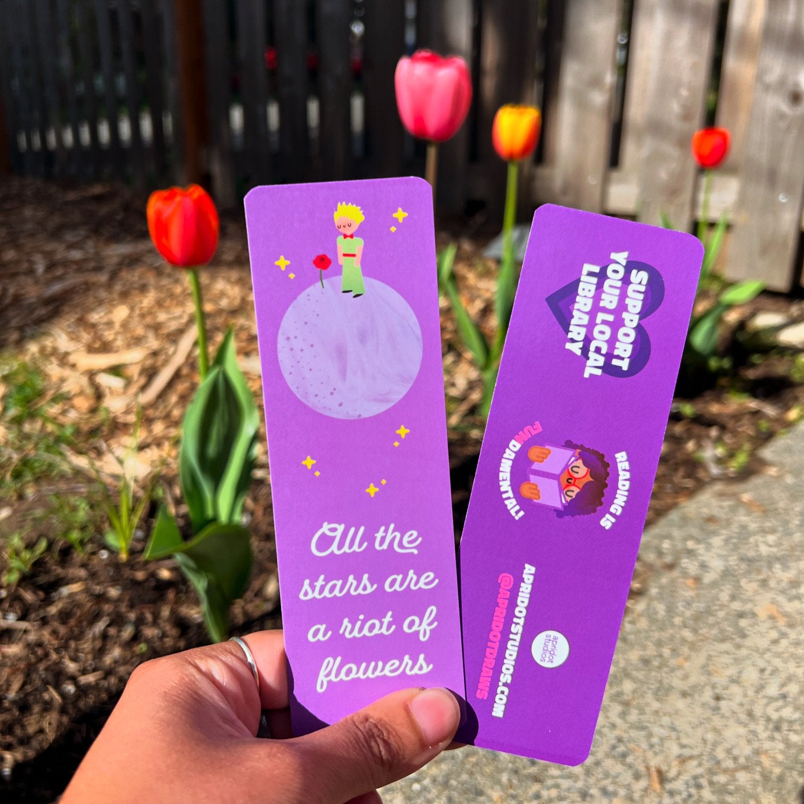 Lil Prince Bookmark - Apridot Studios