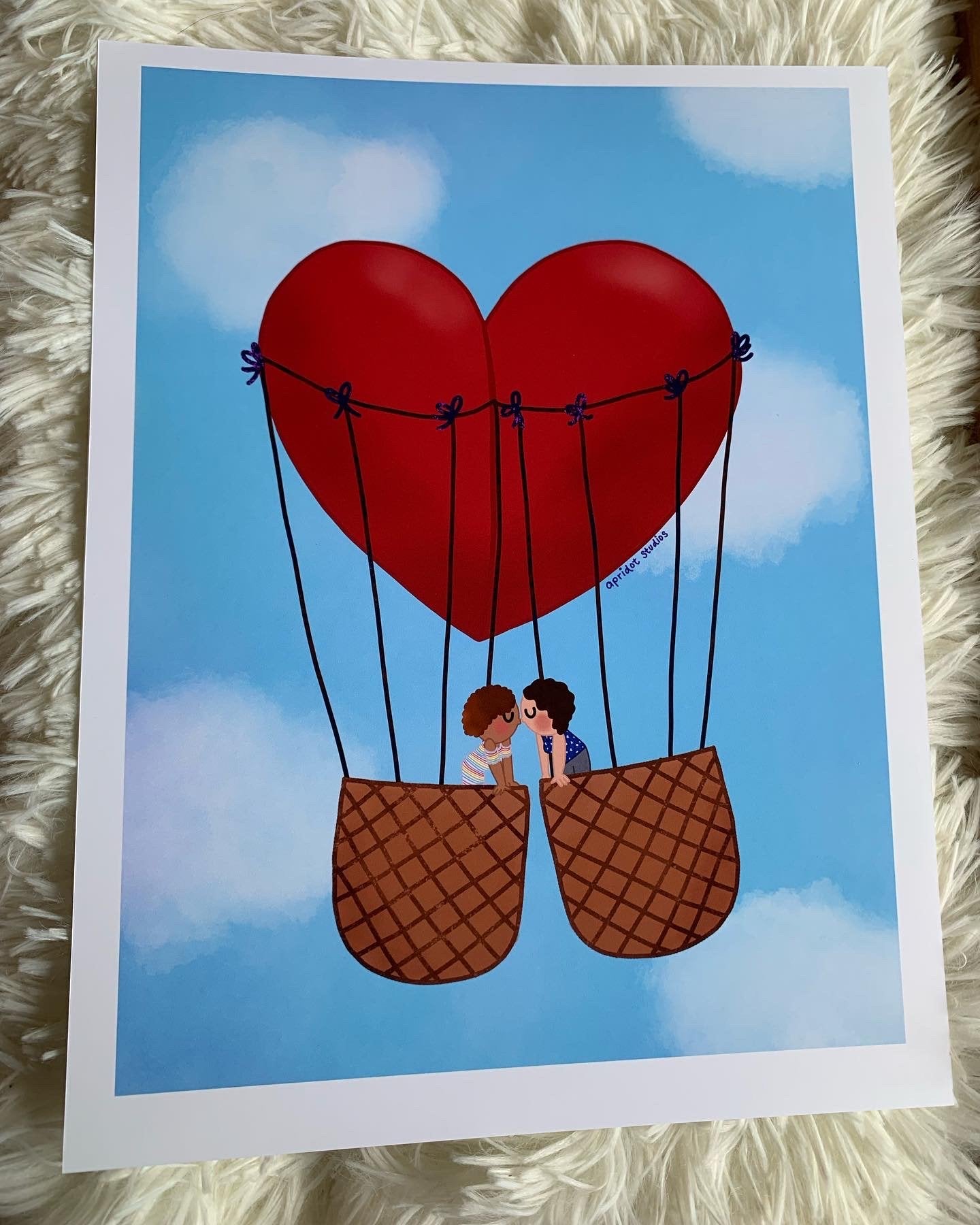 In the Clouds Print - Apridot Studios