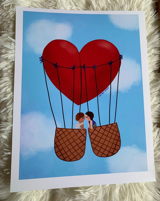 In the Clouds Print - Apridot Studios