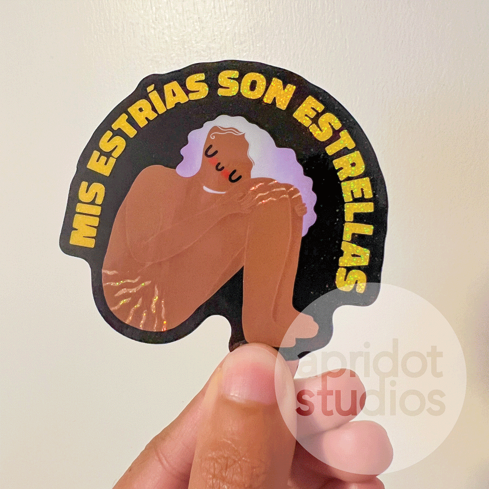 *Holographic* Mis Estrías son Estrellas - Apridot Studios