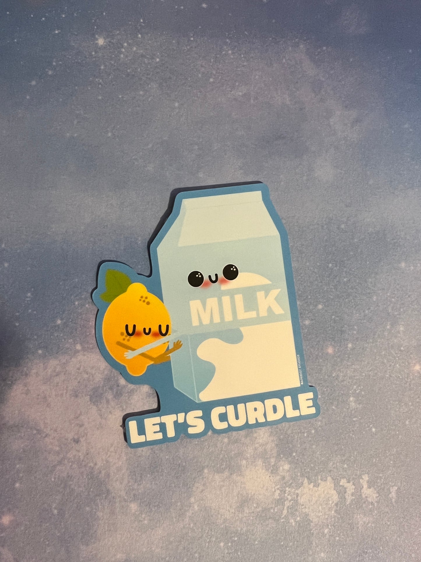 Let’s Curdle Sticker - Apridot Studios