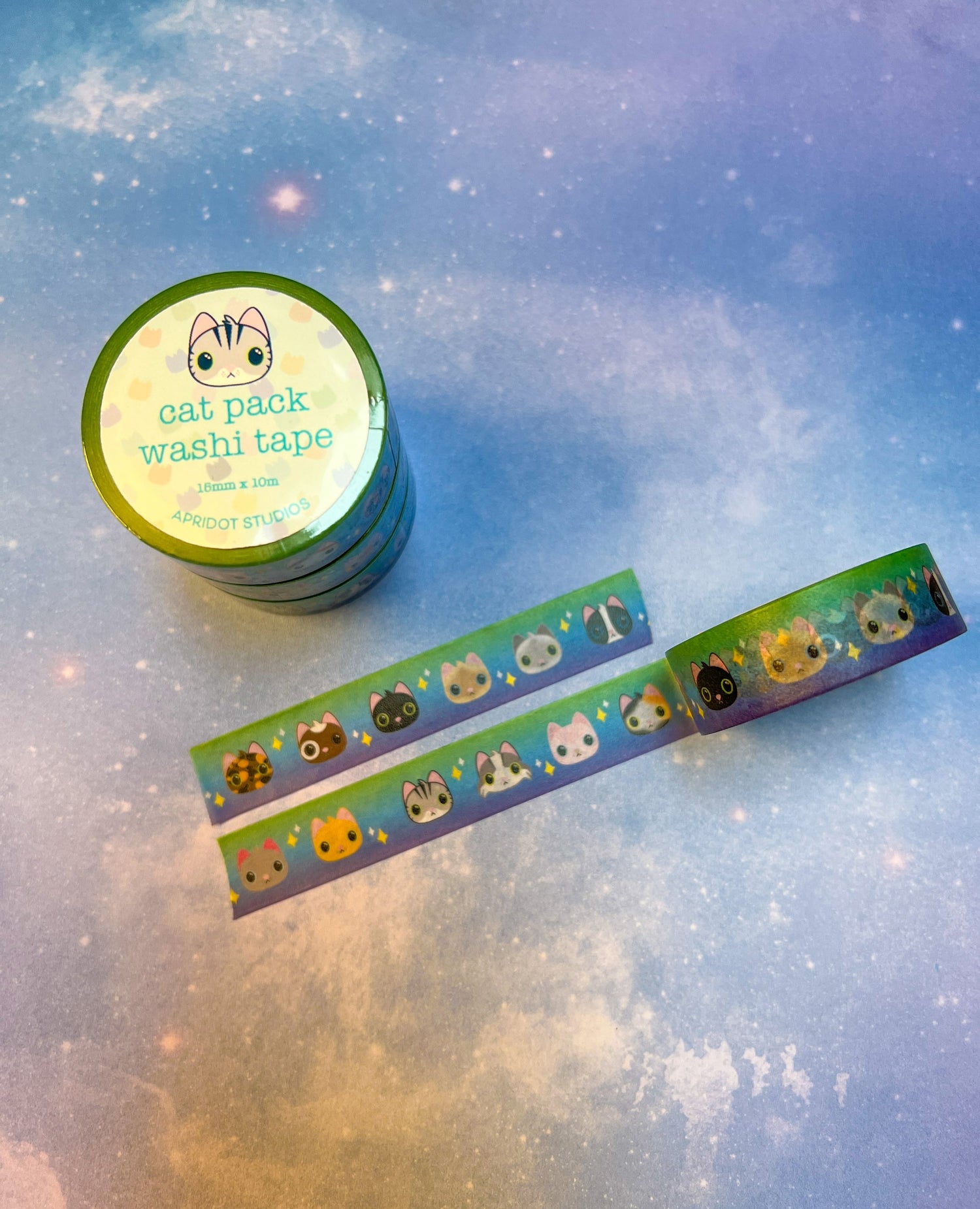 Cat Pack Washi Tape - Apridot Studios