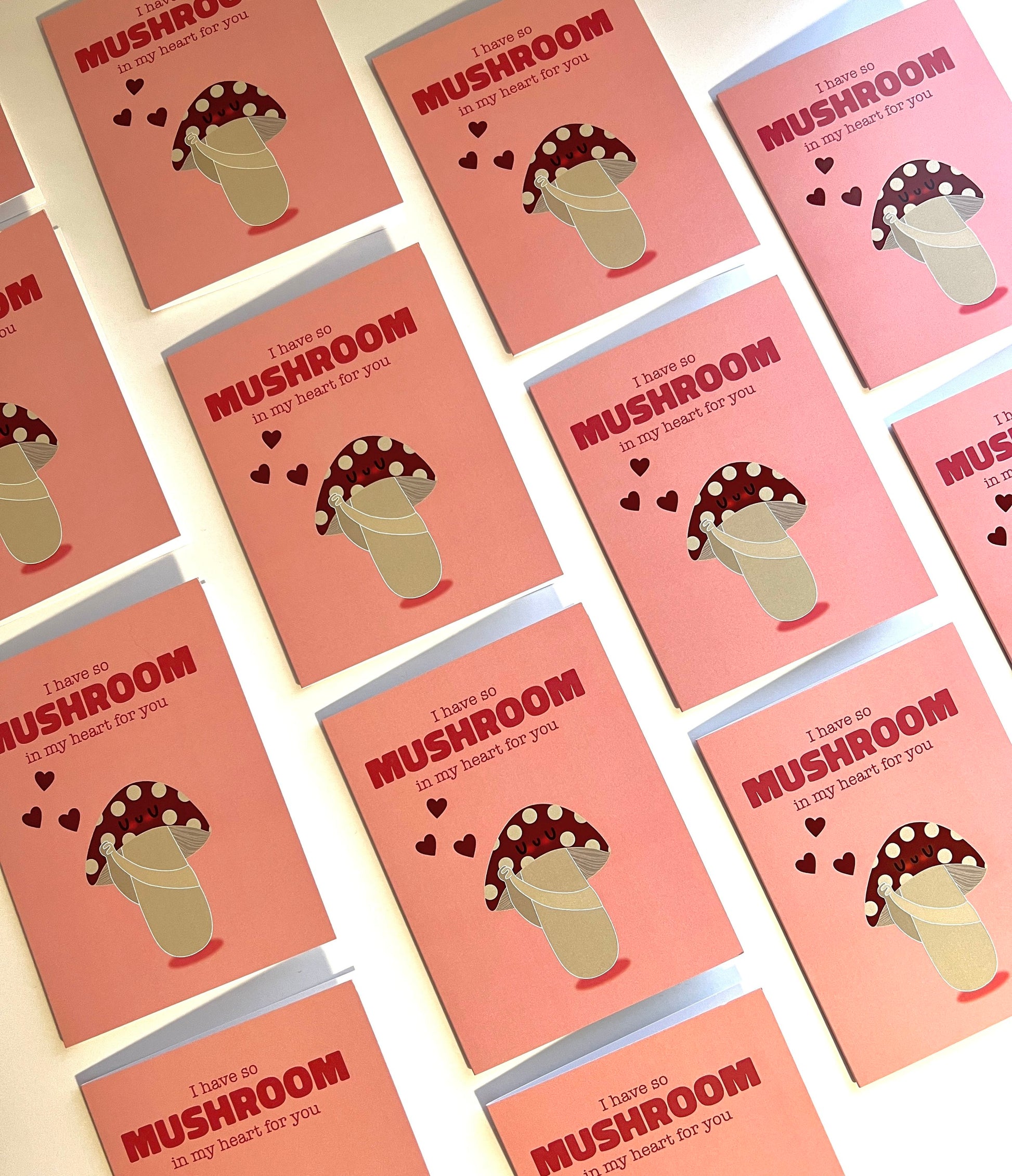 Mushroom Card - Apridot Studios