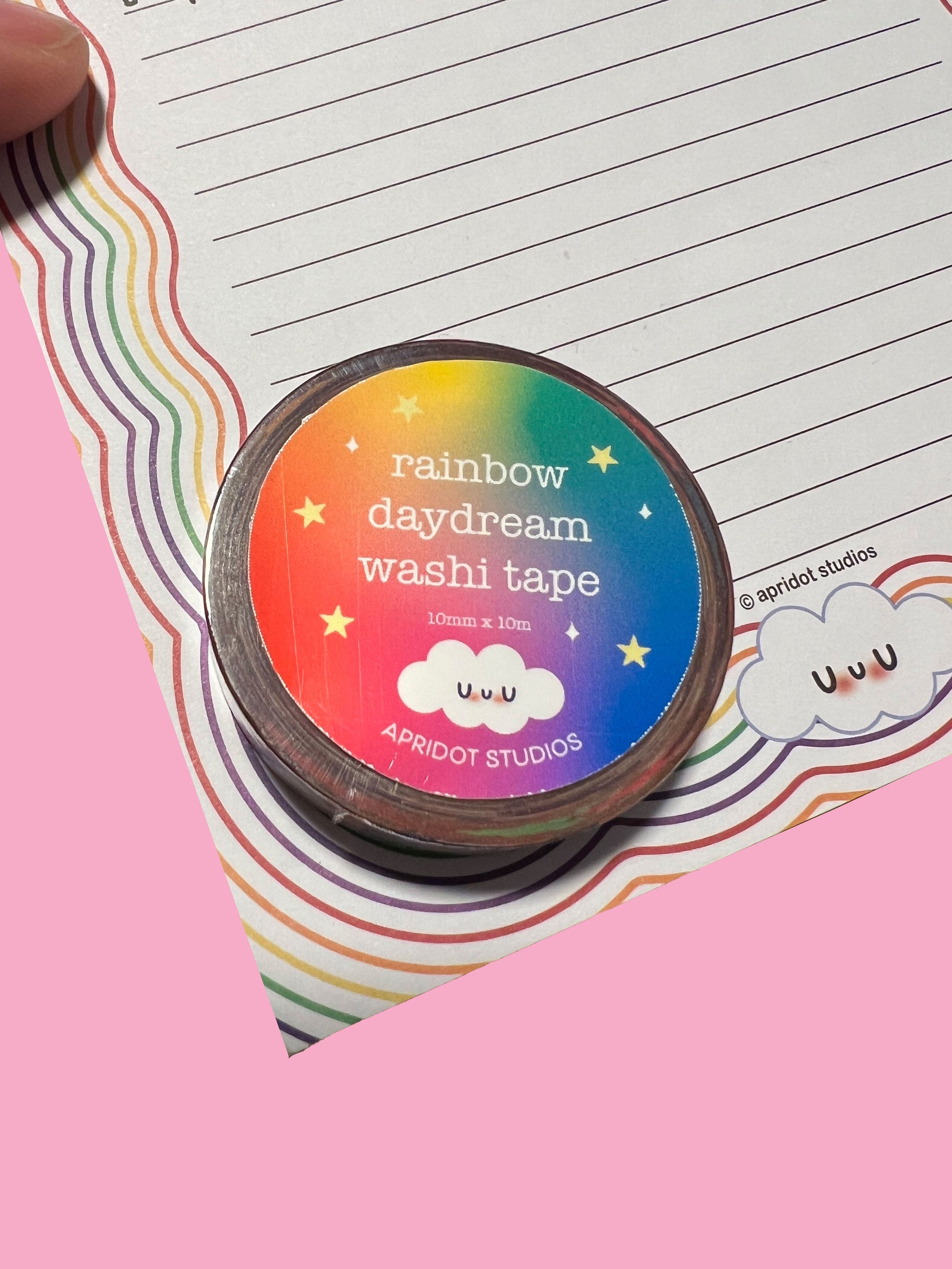 Rainbow Daydream Washi Tape - Apridot Studios