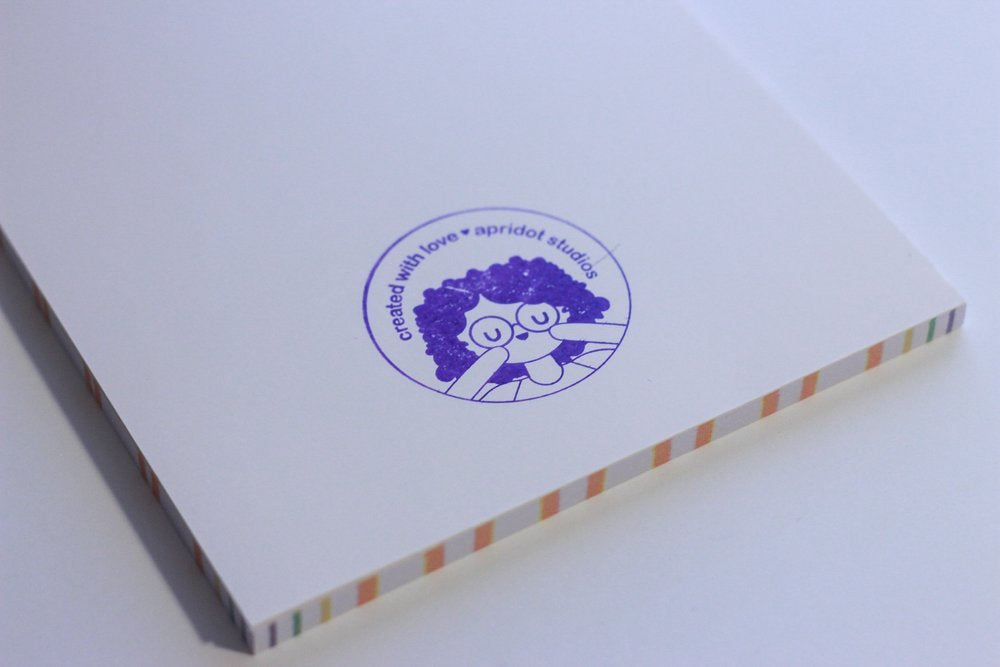 All in a Gay's Work Notepad - Apridot Studios