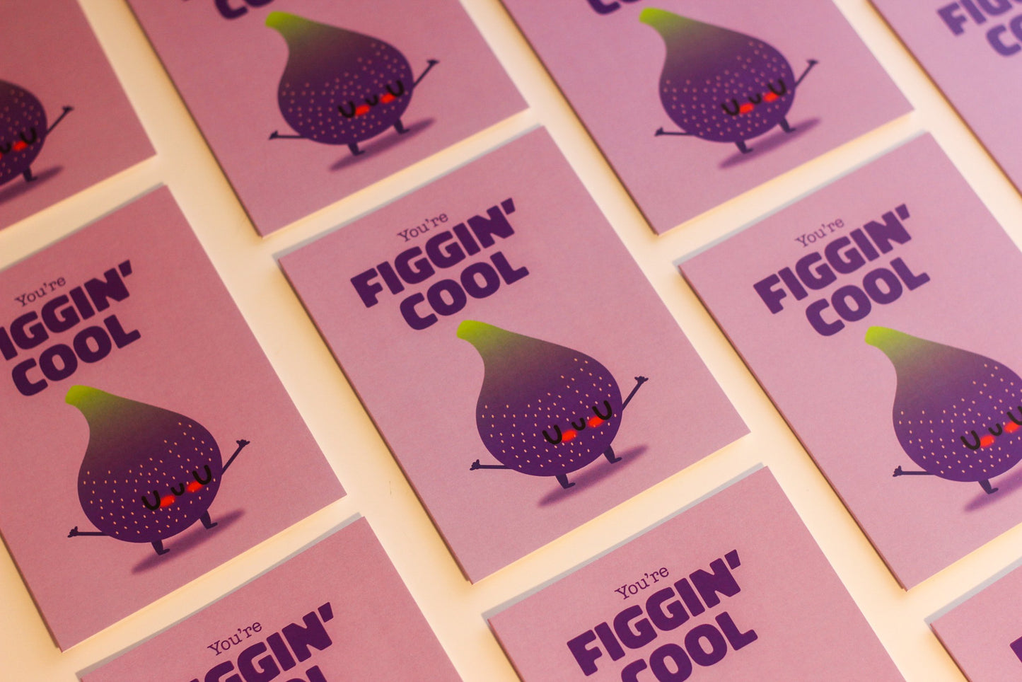 Figgin’ Cool Card - Apridot Studios