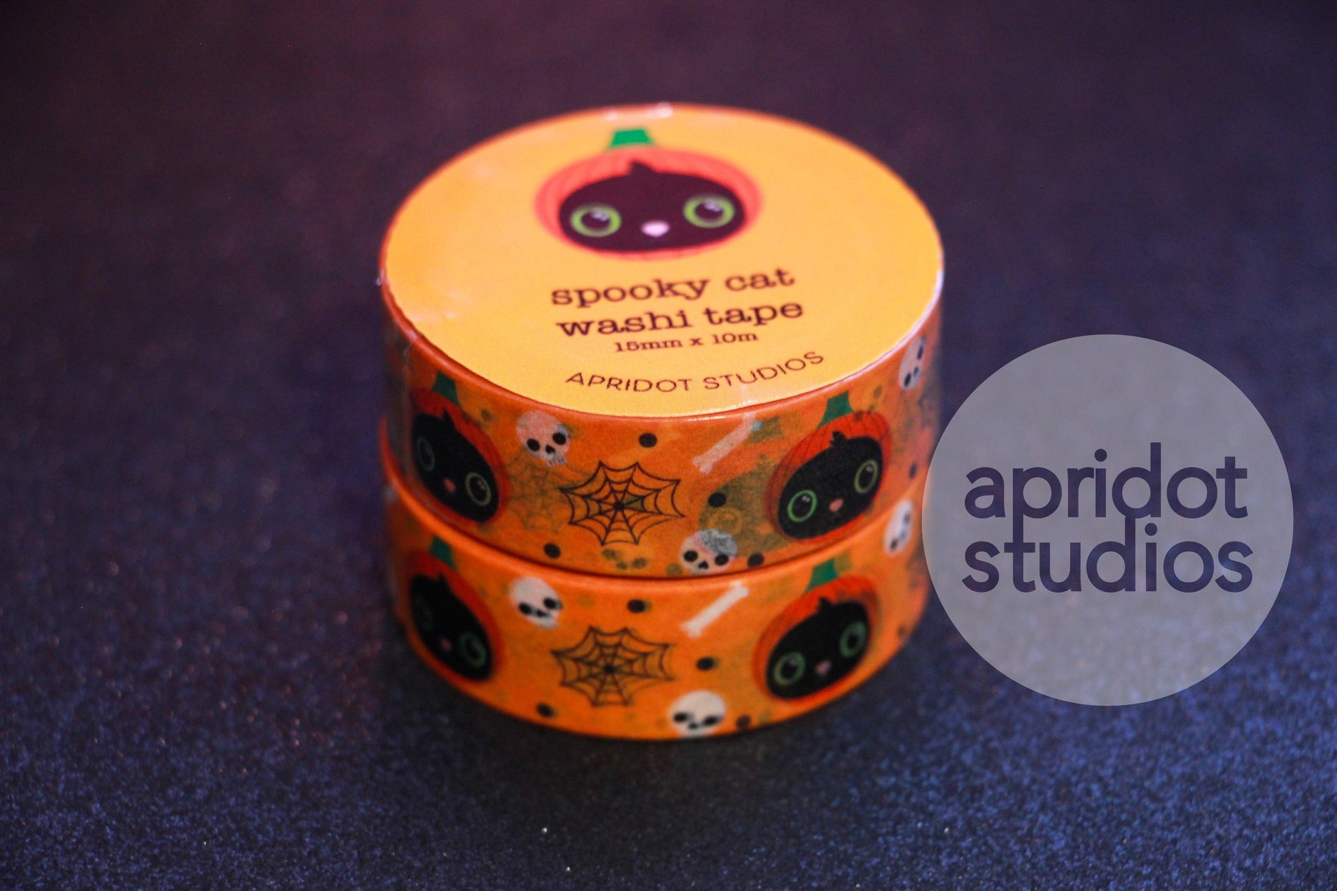 Spooky Cat Washi Tape - Apridot Studios