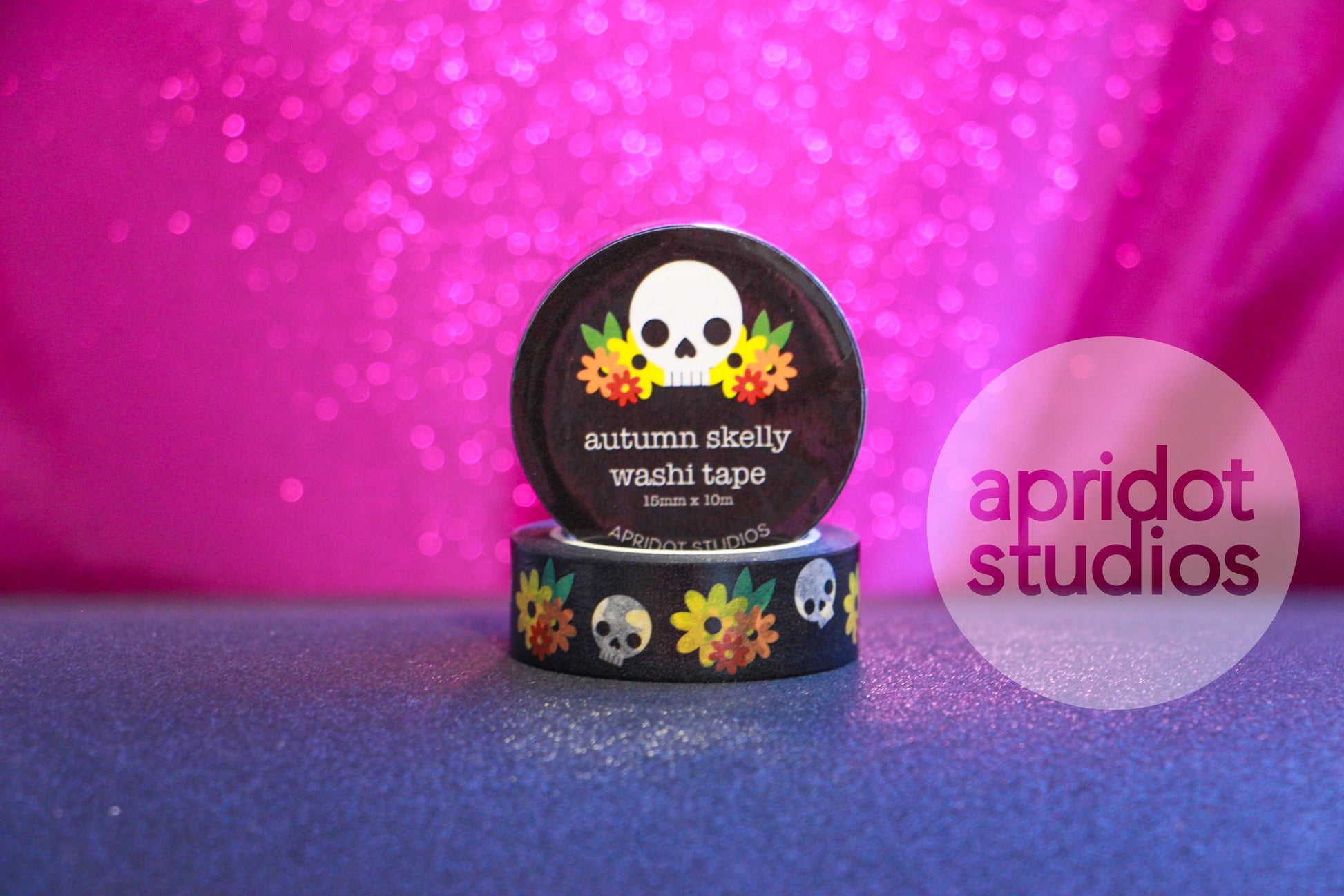 Autumn Skelly Washi Tape - Apridot Studios
