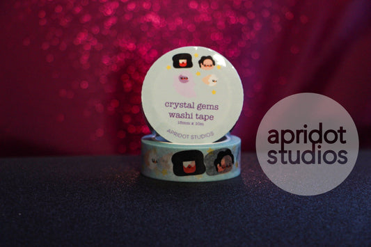 Crystal Gems Washi Tape - Apridot Studios