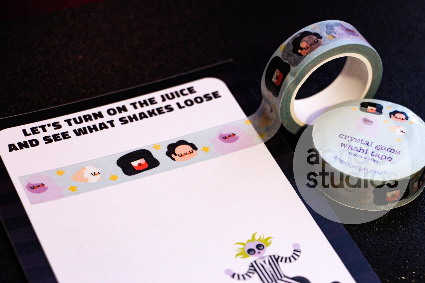 Crystal Gems Washi Tape - Apridot Studios