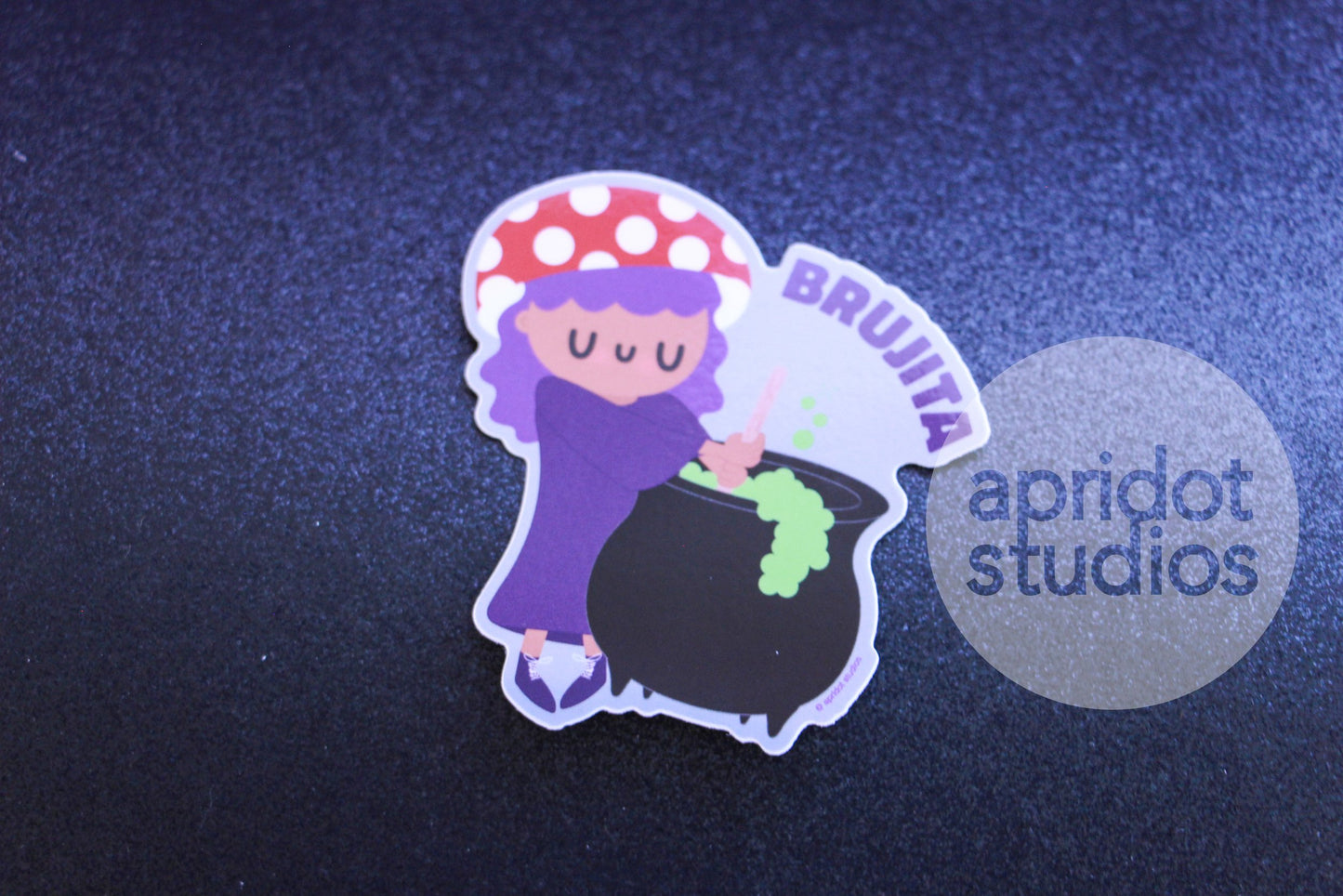 Brujita Sticker - Apridot Studios