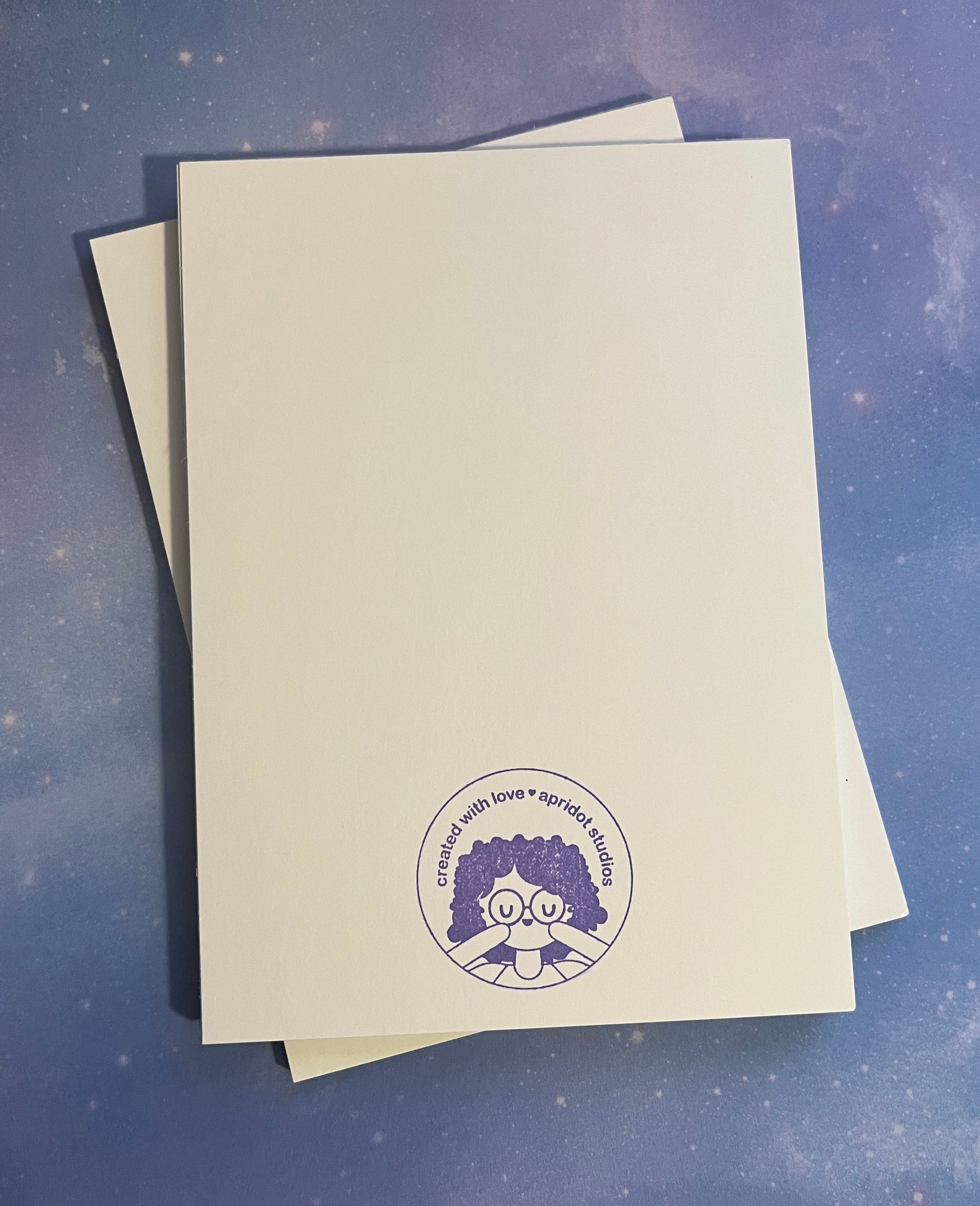 Today Daily Tracker Clouds Notepad - Apridot Studios