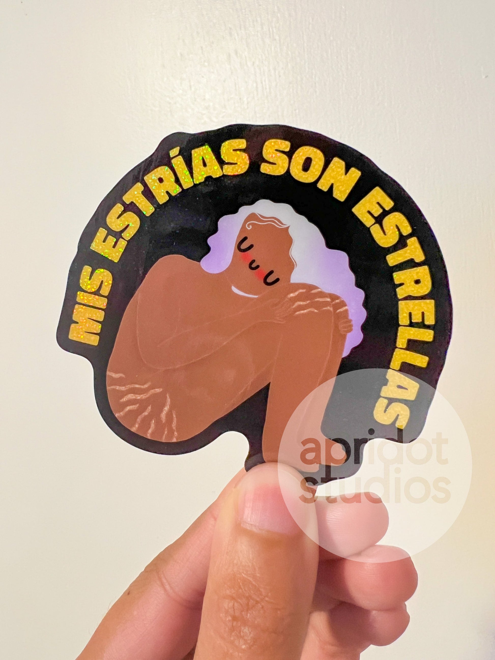 *Holographic* Mis Estrías son Estrellas - Apridot Studios