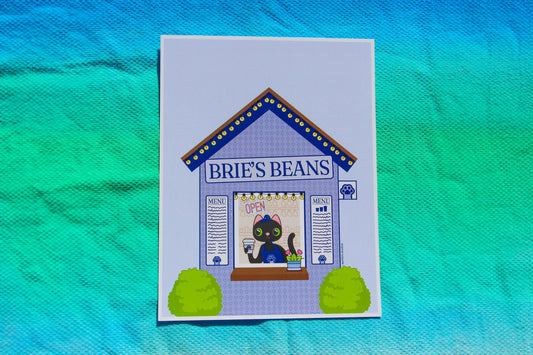 Brie's Beans Print - Apridot Studios