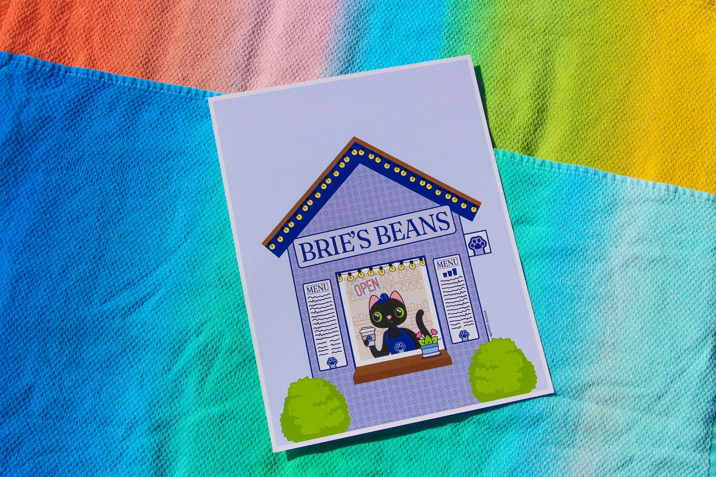 Brie's Beans Print - Apridot Studios