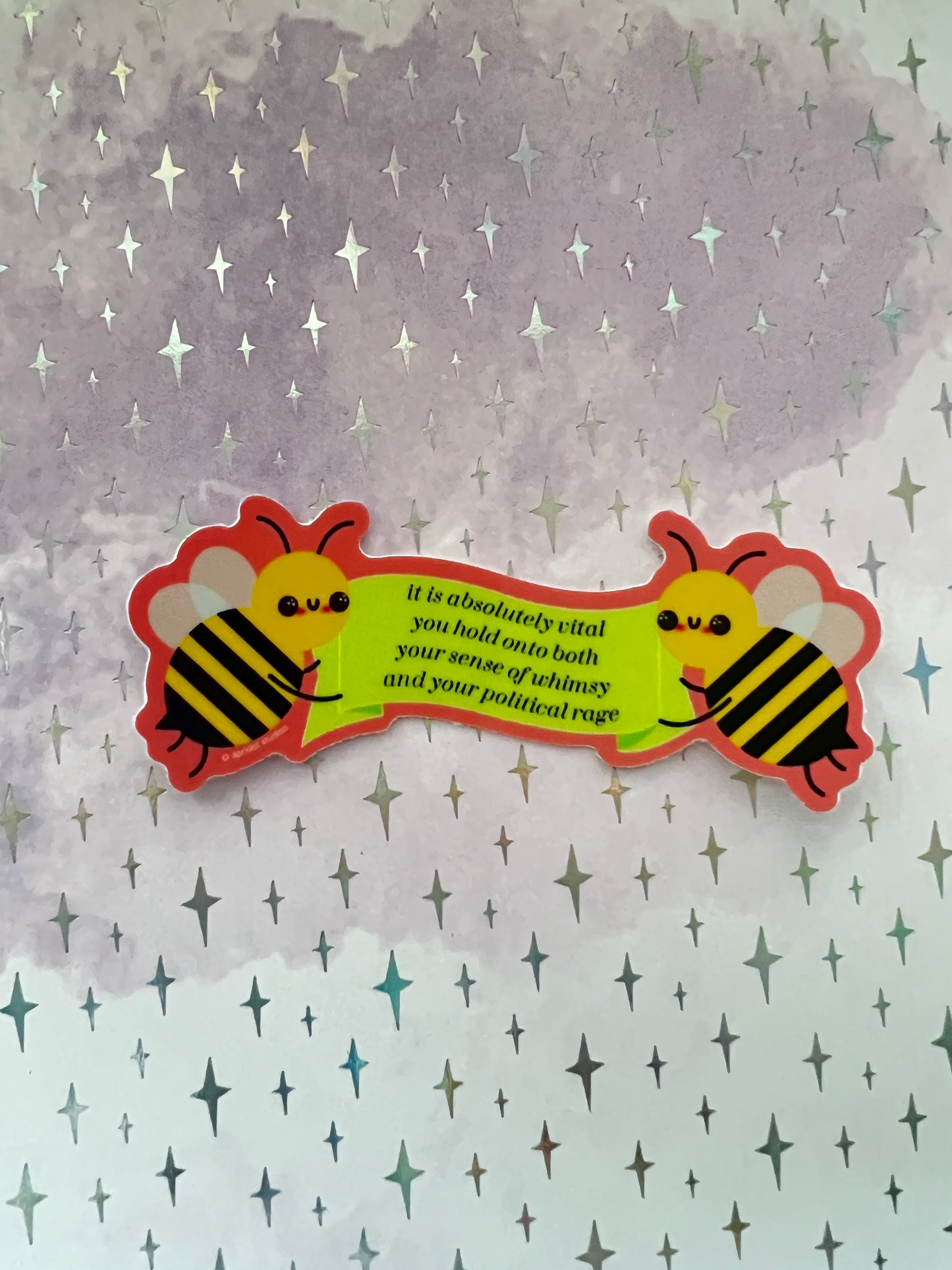 Whimsy & Rage Sticker - Apridot Studios