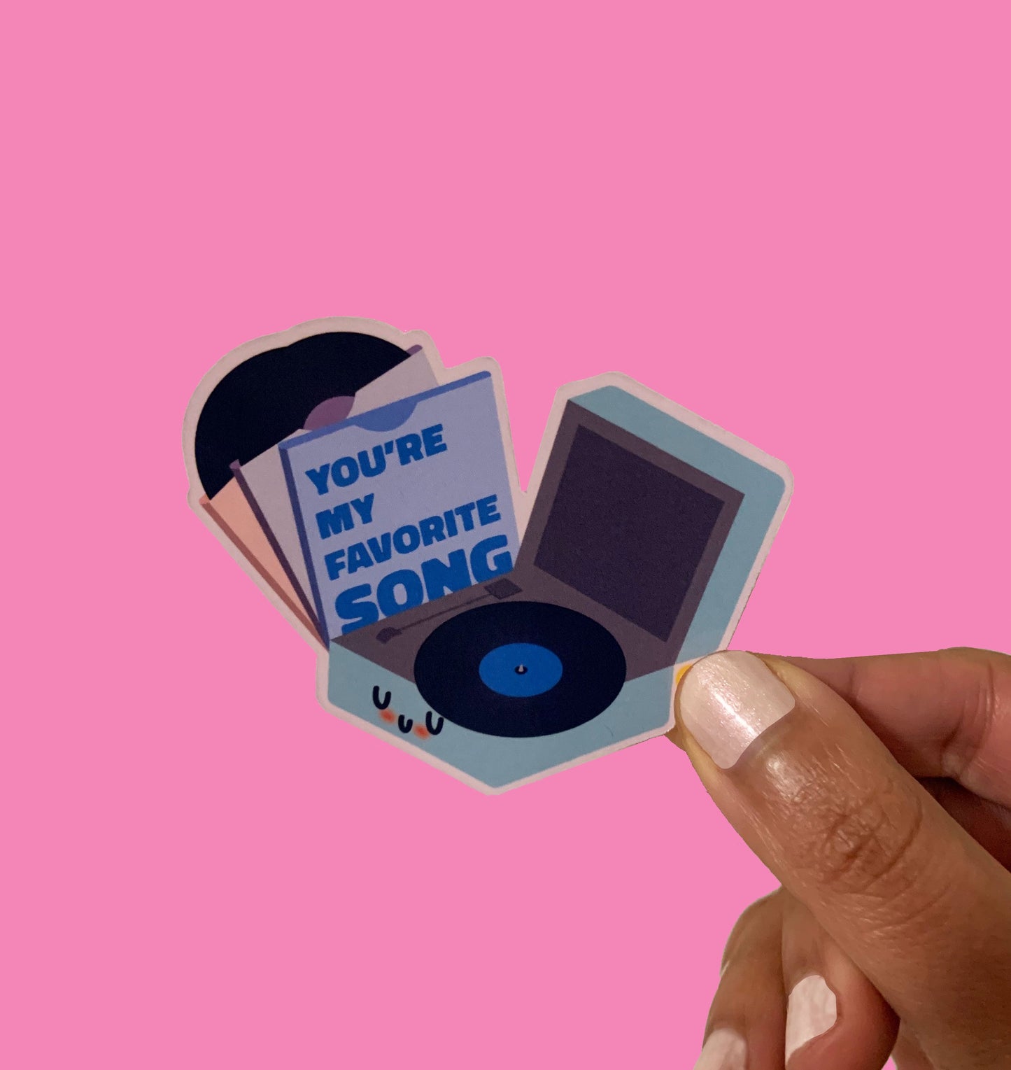 You're My Favorite Song Sticker - Apridot Studios
