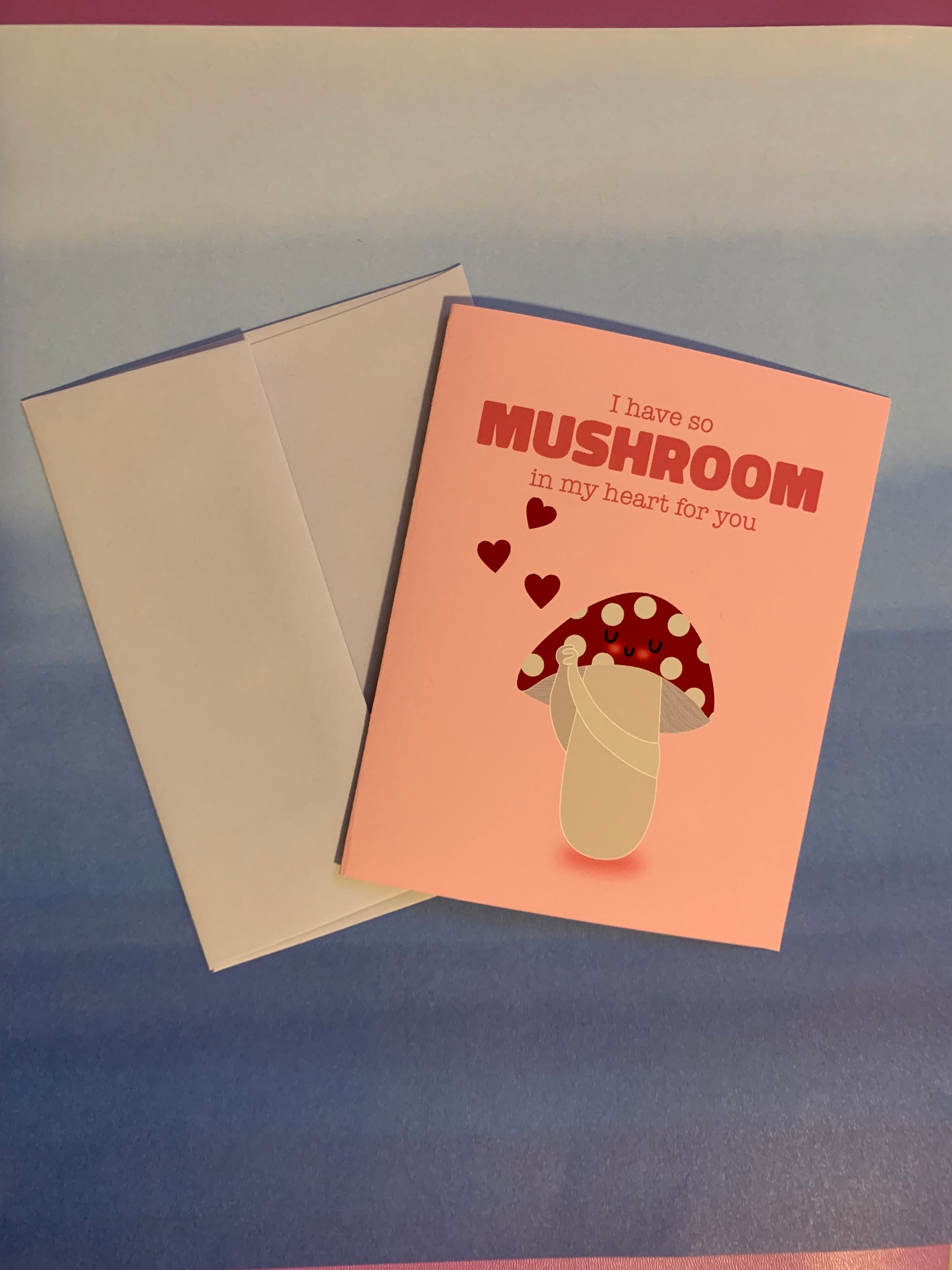 Mushroom Card - Apridot Studios