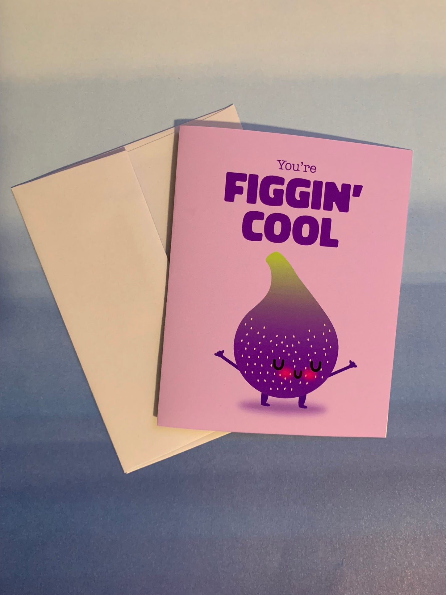 Figgin’ Cool Card - Apridot Studios