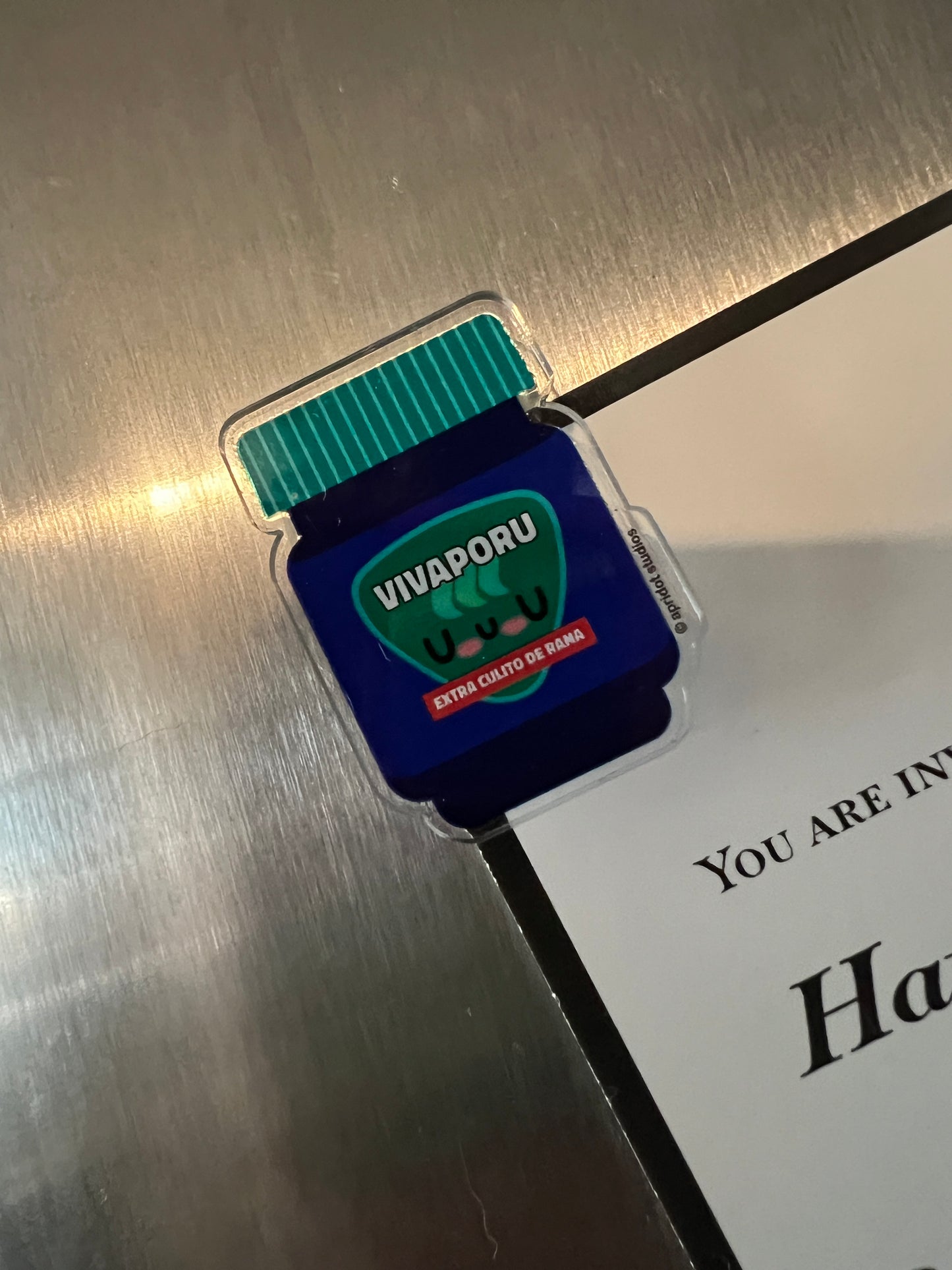 Vivaporu (Vicks) Acrylic Magnet - Apridot Studios