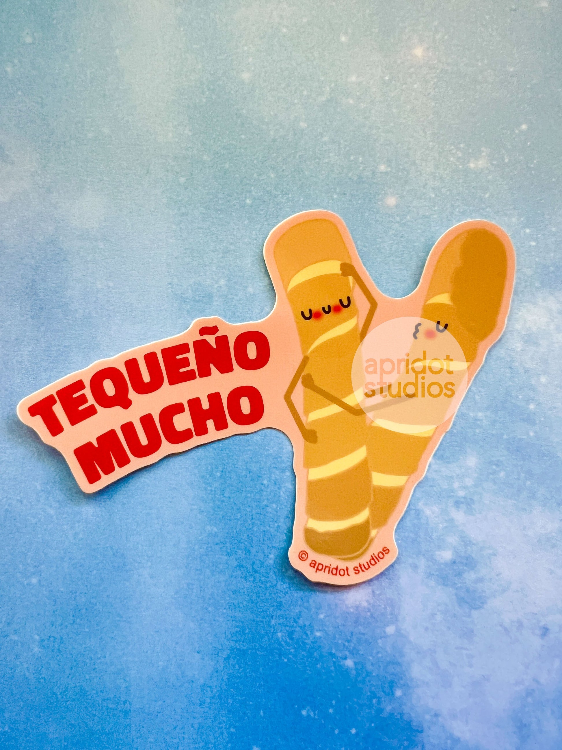Tequeño Sticker - Apridot Studios