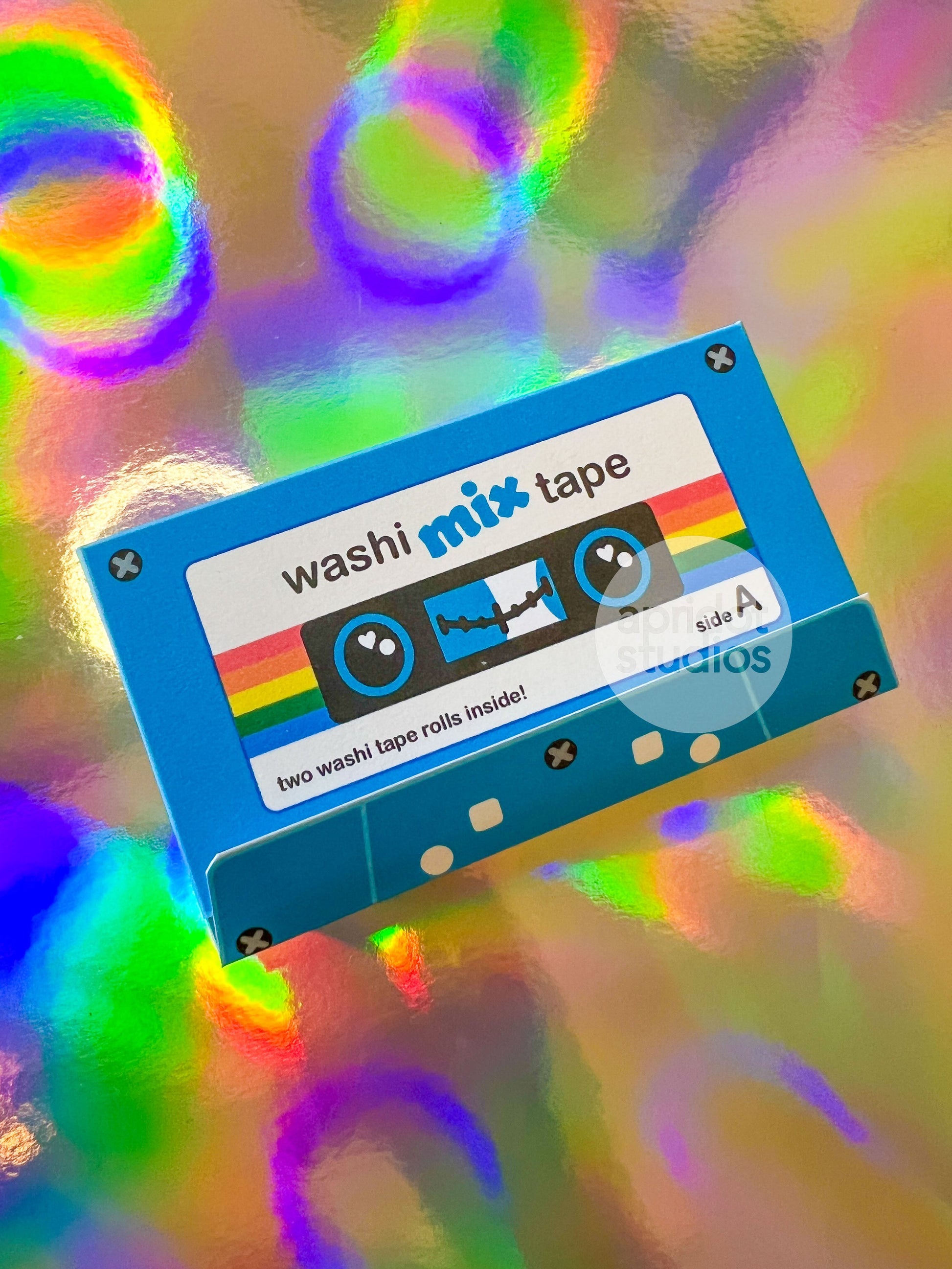 Washi Mix Tape Box - Apridot Studios