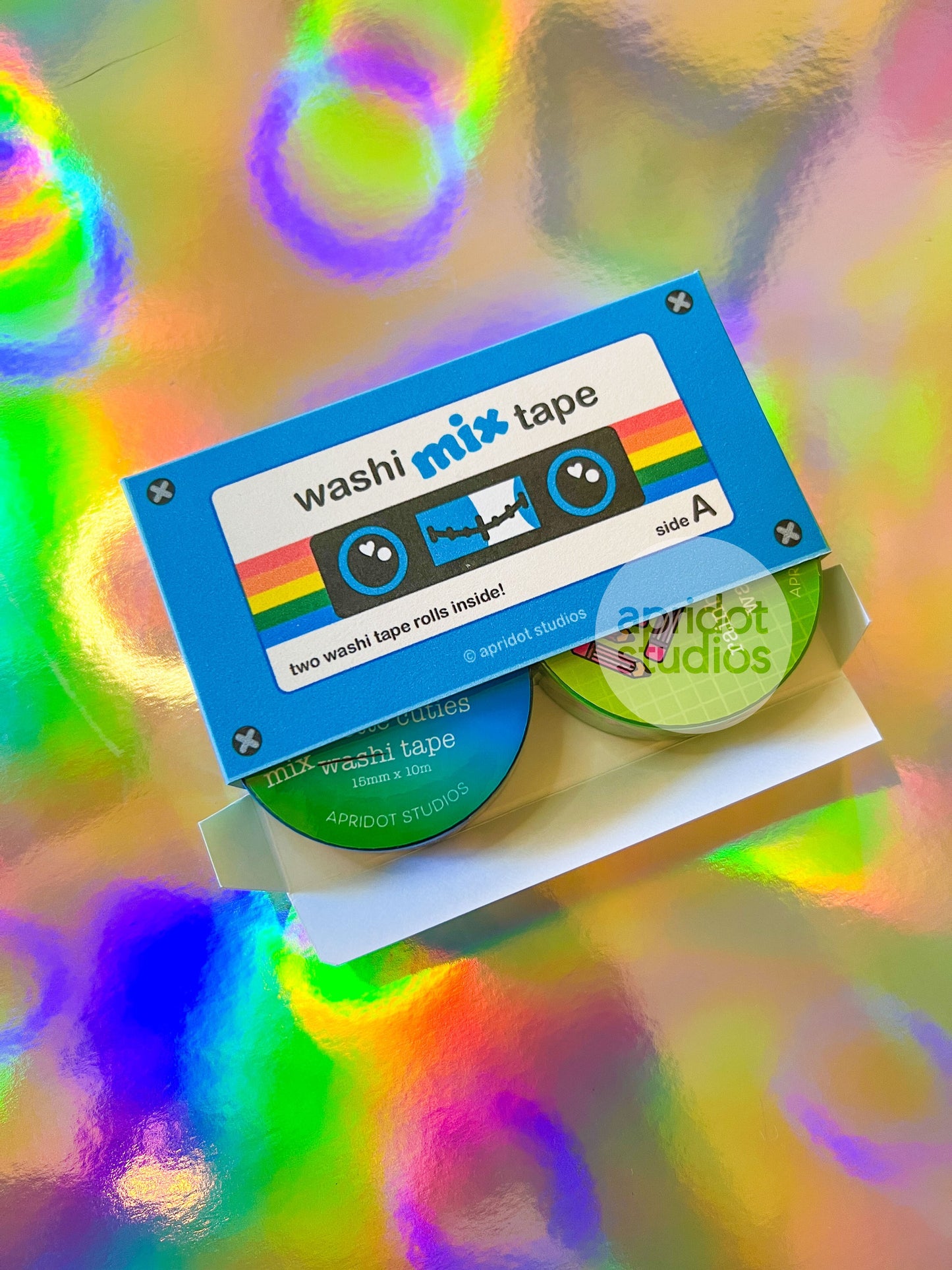 Washi Mix Tape Box - Apridot Studios