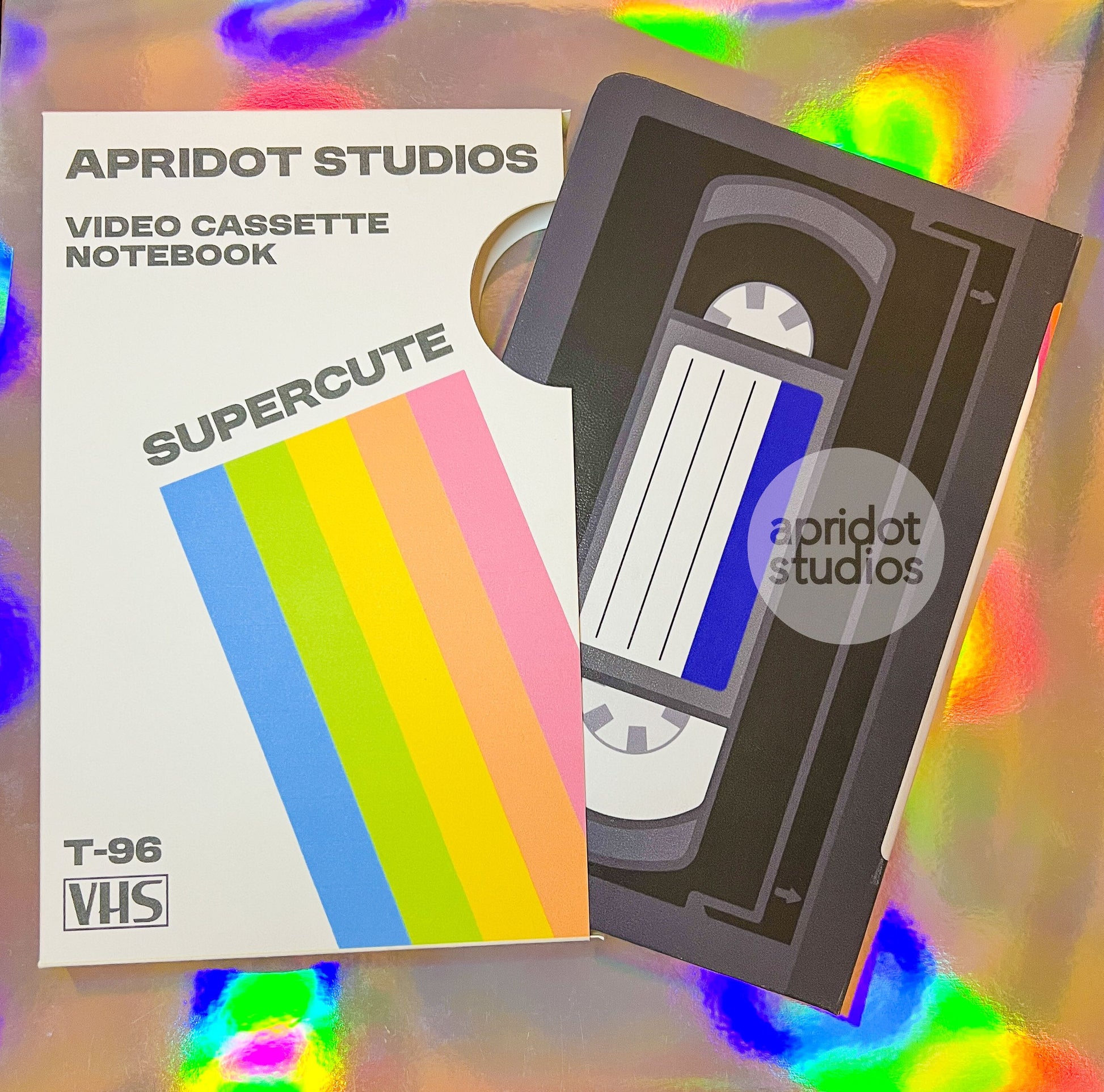 VHS Notebook - Apridot Studios
