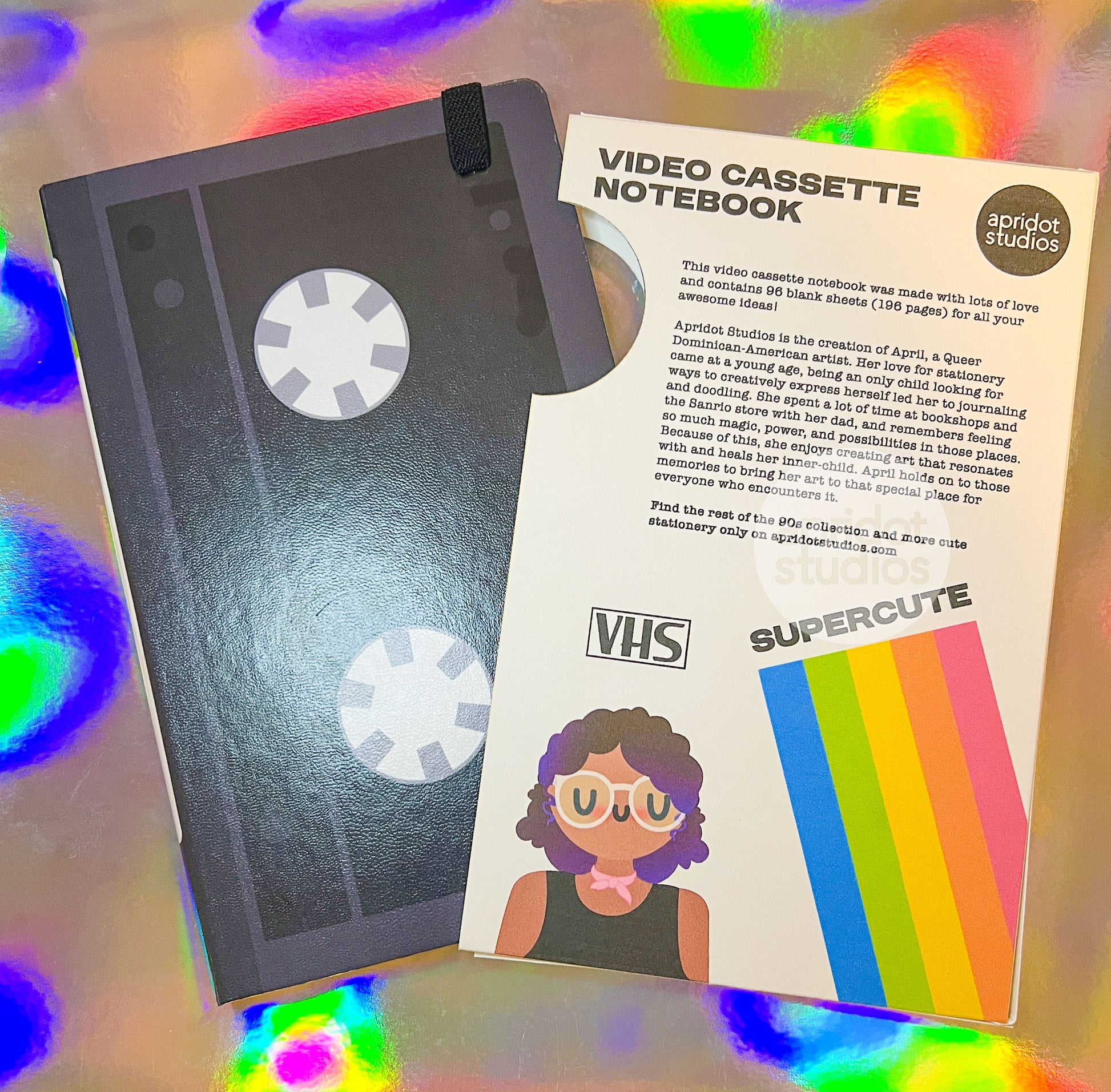 VHS Notebook - Apridot Studios