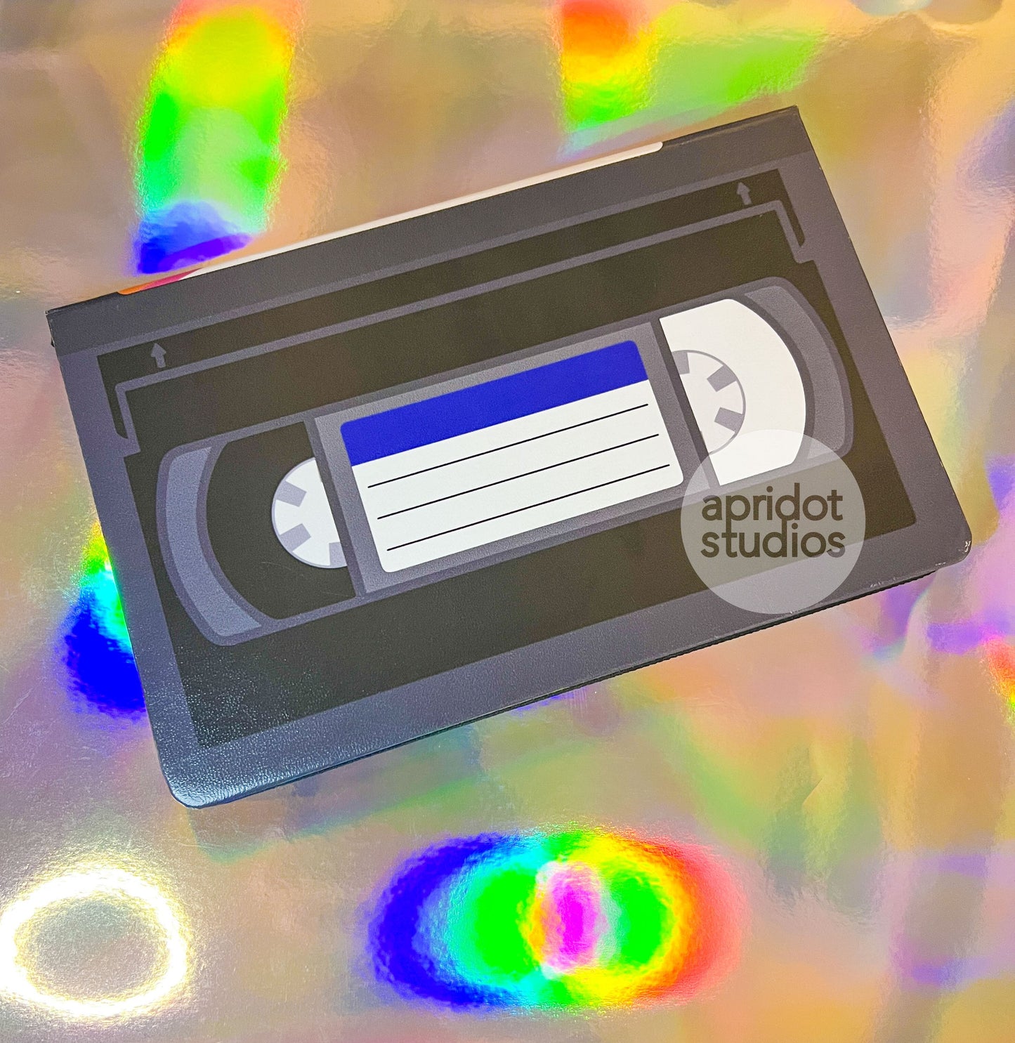 VHS Notebook - Apridot Studios