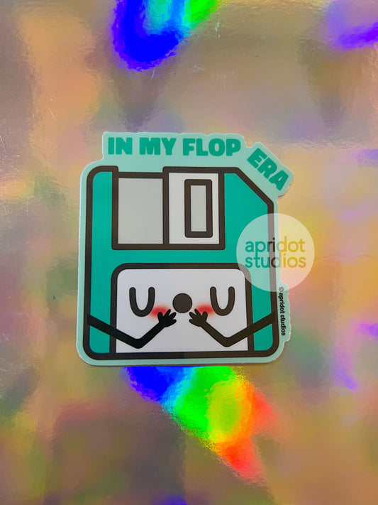 Flop Era Sticker - Apridot Studios