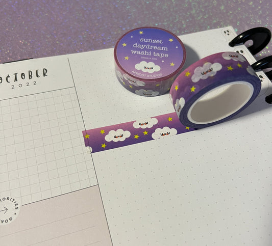 Sunset Daydream Washi Tape - Apridot Studios