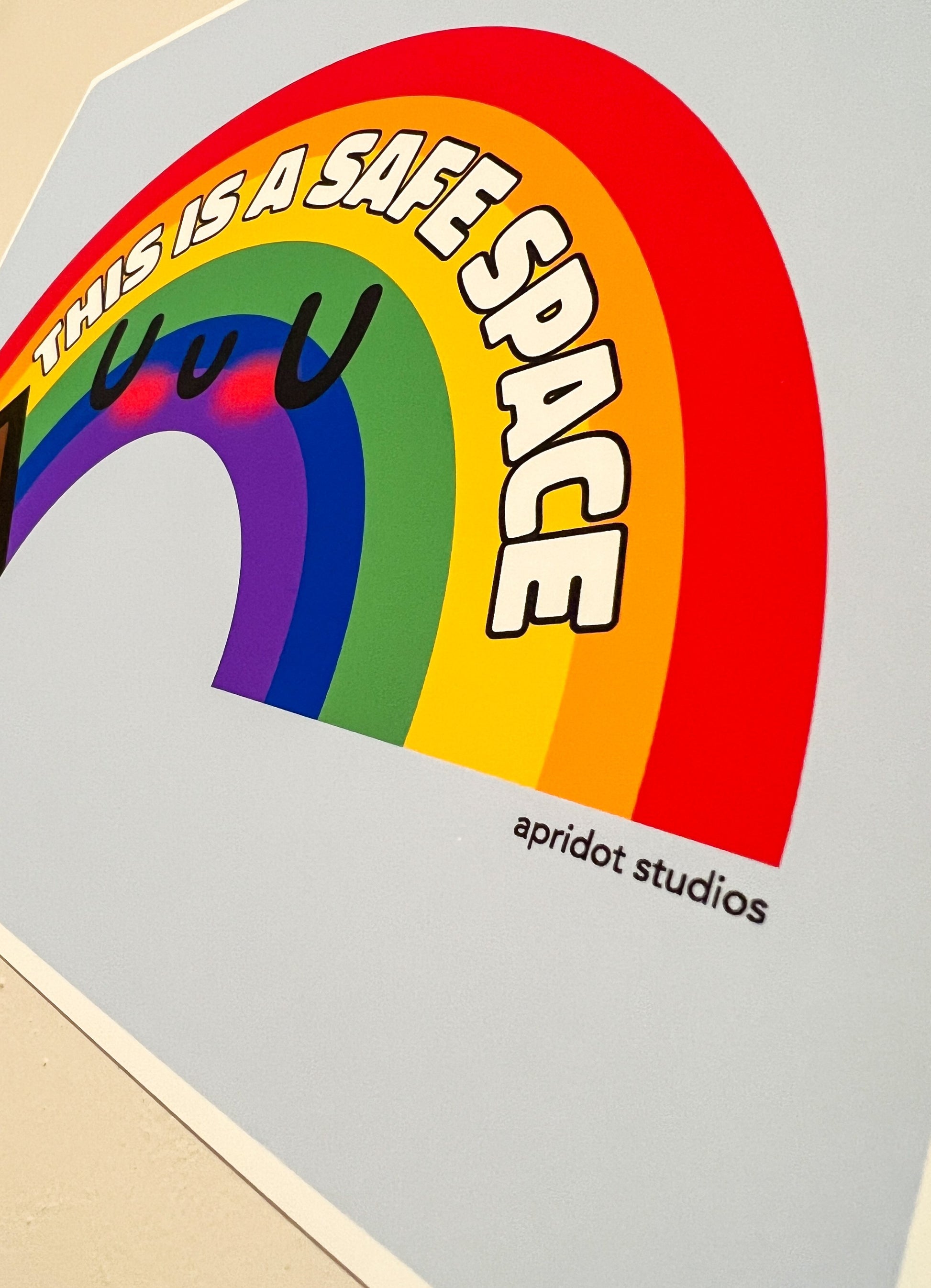 Safe Space Print - Apridot Studios