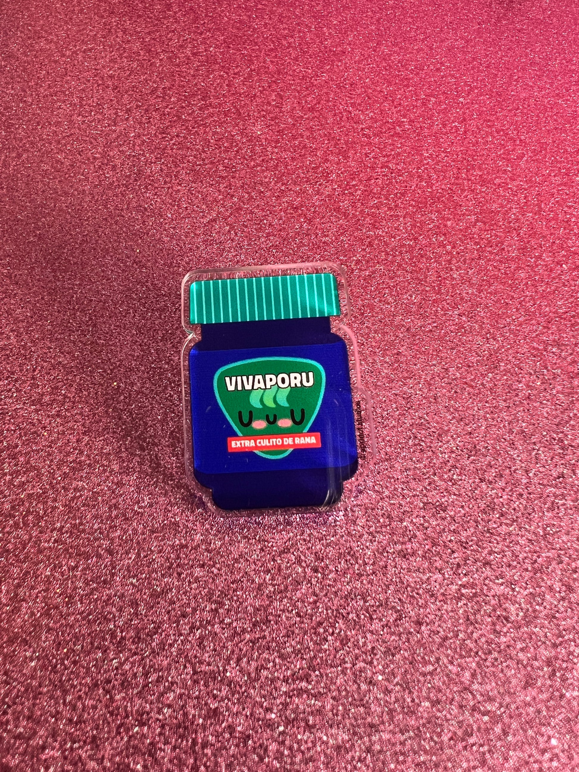 Vivaporu (Vicks) Acrylic Pin - Apridot Studios