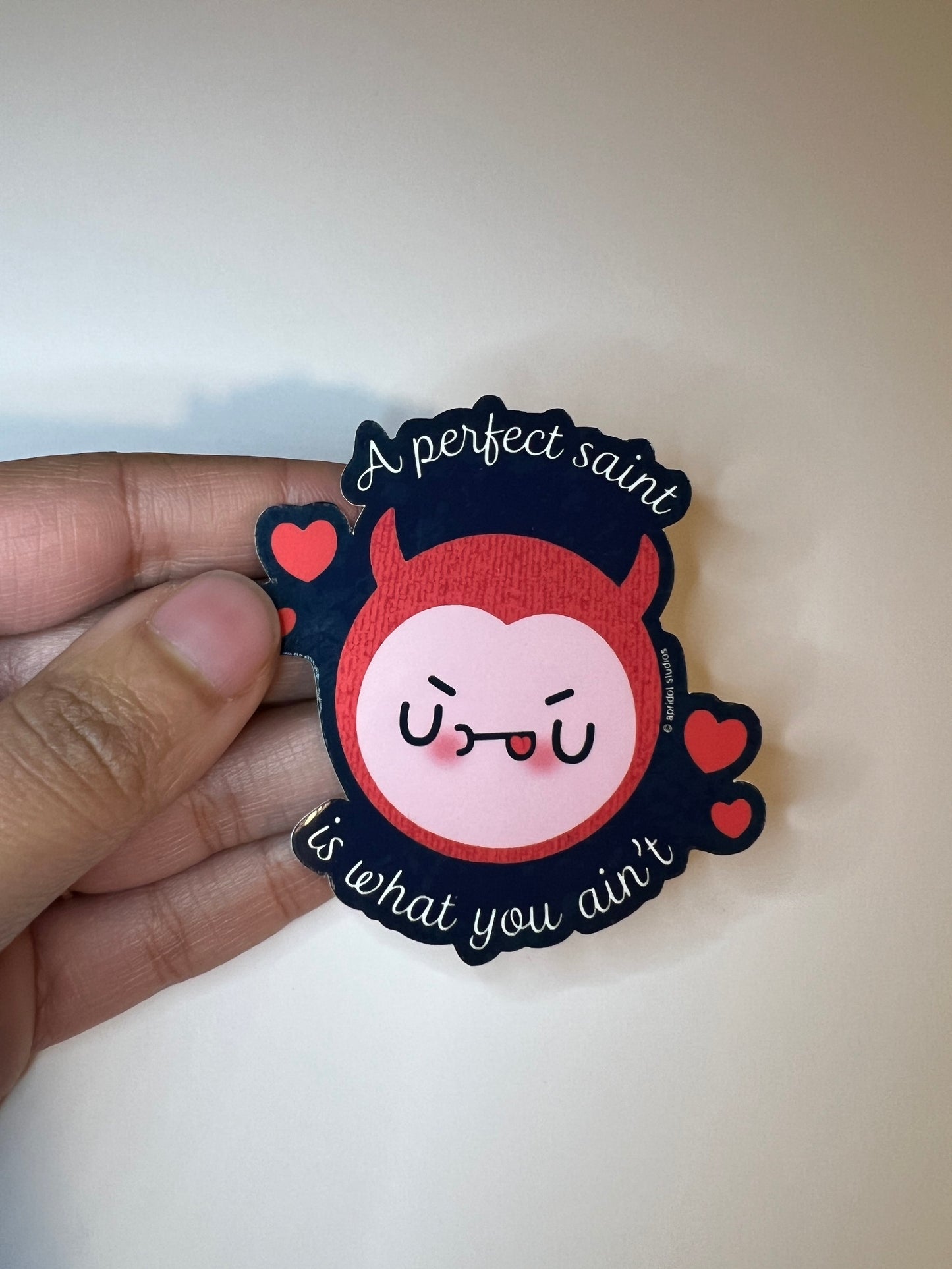 Devillish Sticker - Apridot Studios