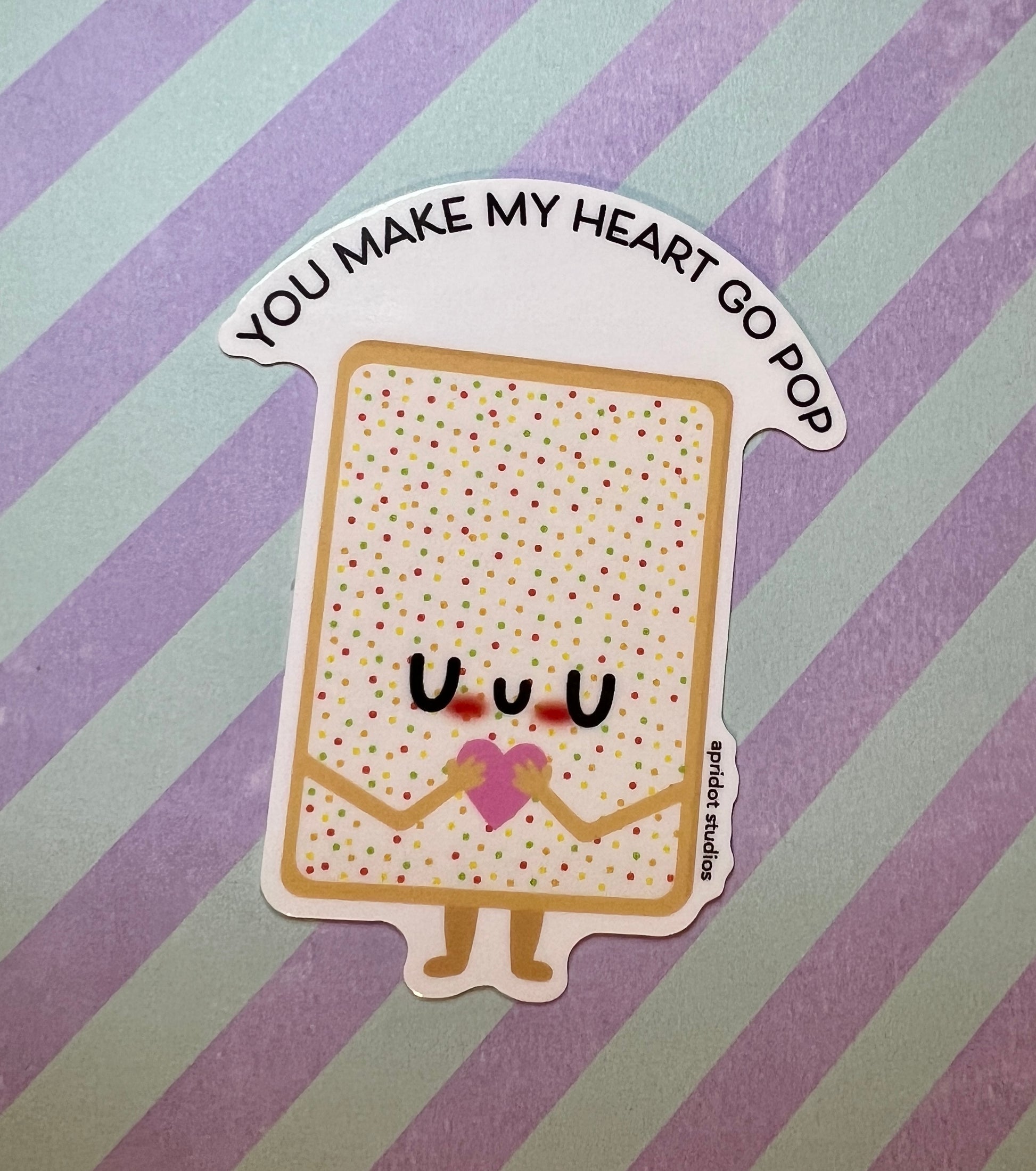 Pop Tart Sticker - Apridot Studios