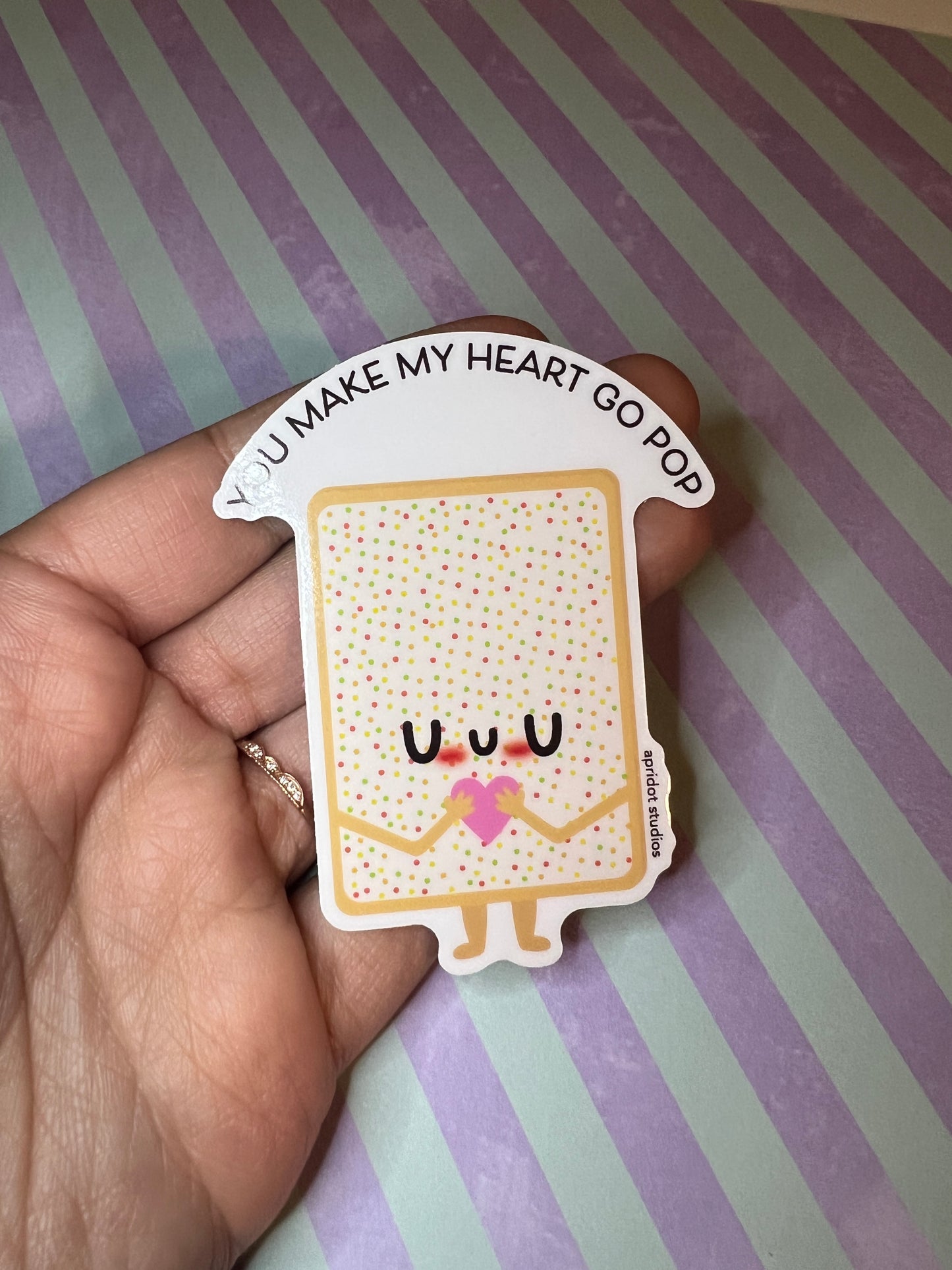 Pop Tart Sticker - Apridot Studios