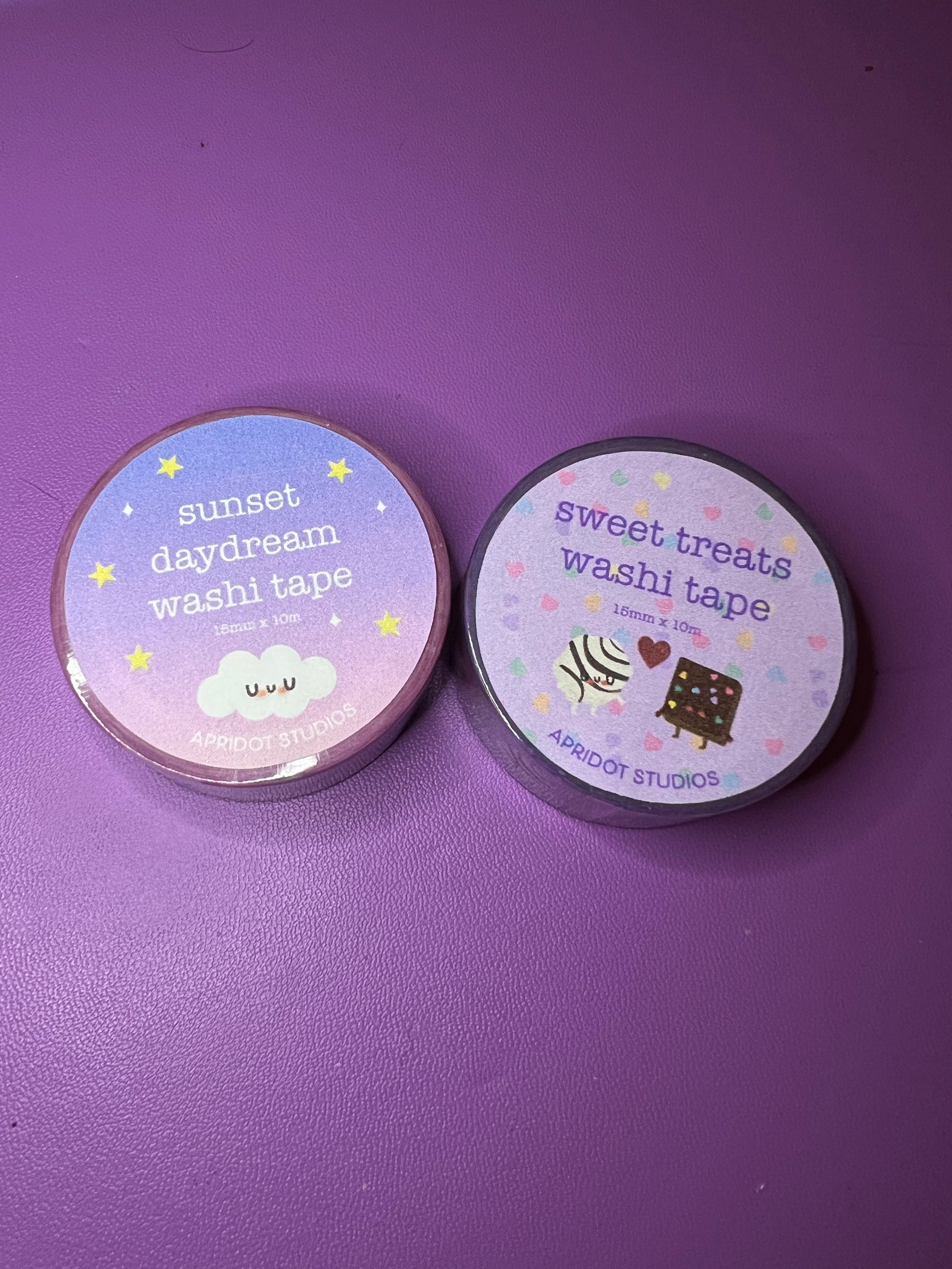 Sweet Treats Washi Tape - Apridot Studios