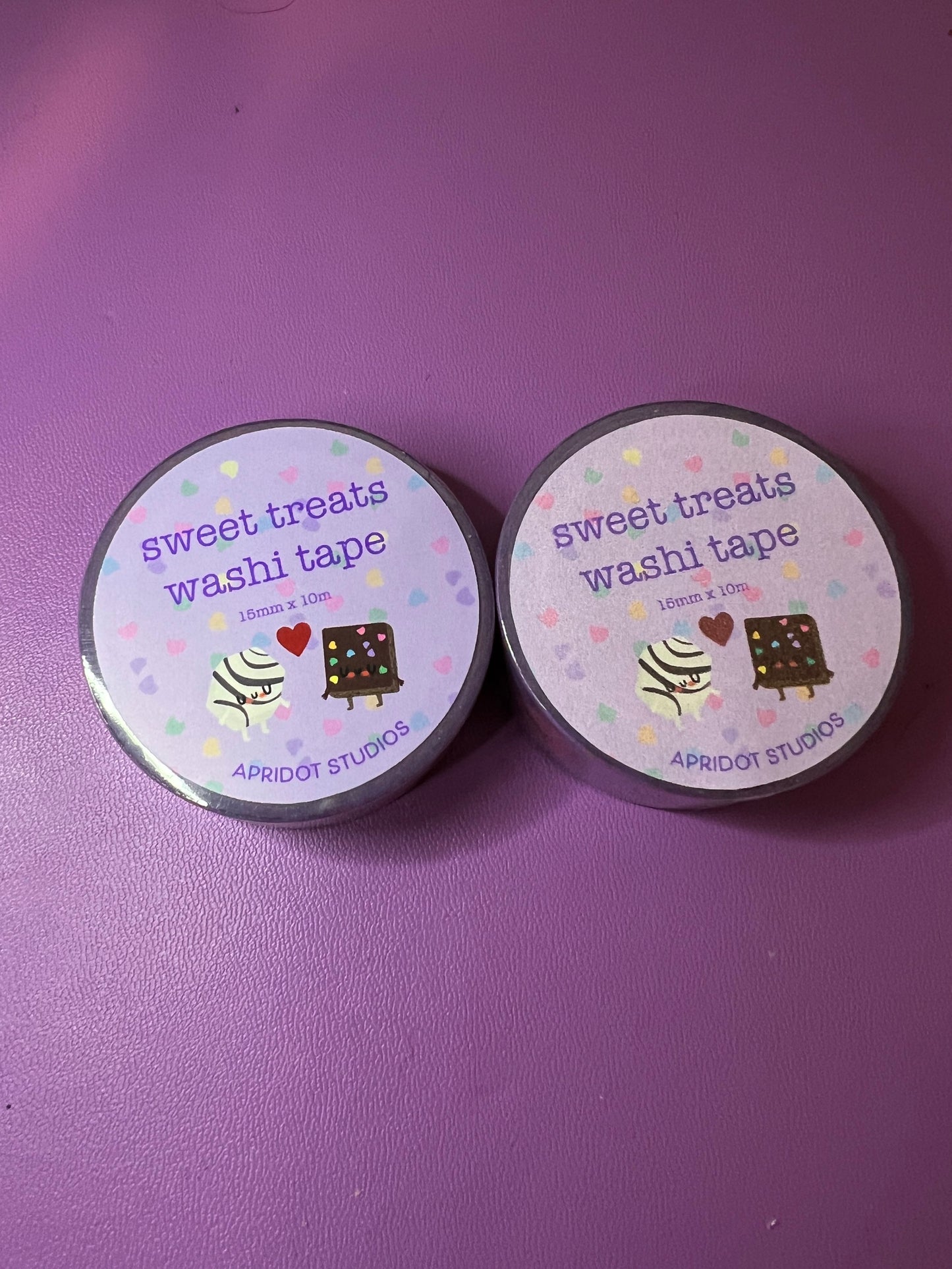 Sweet Treats Washi Tape - Apridot Studios
