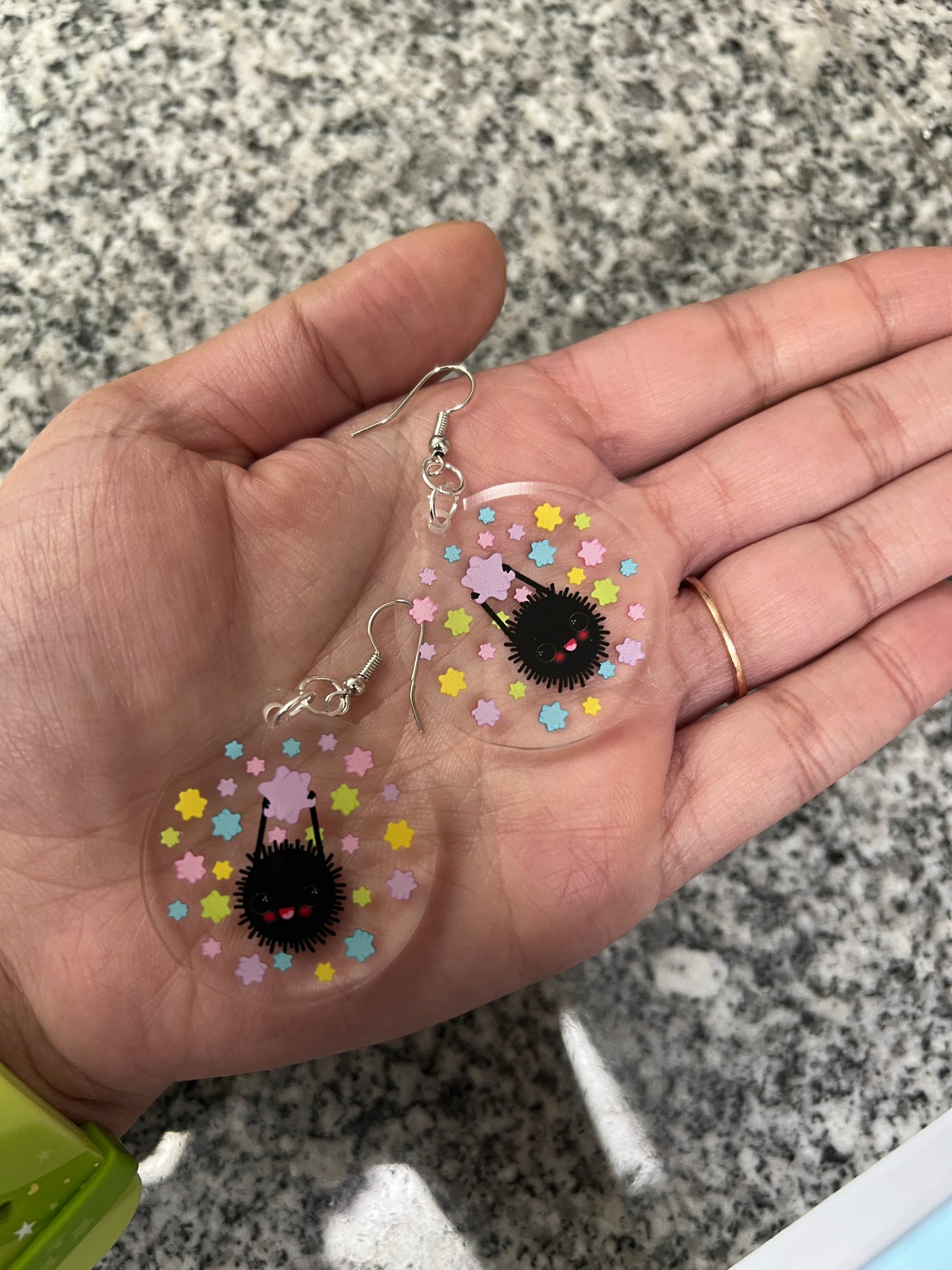 Candy Pride Acrylic Earrings - Apridot Studios
