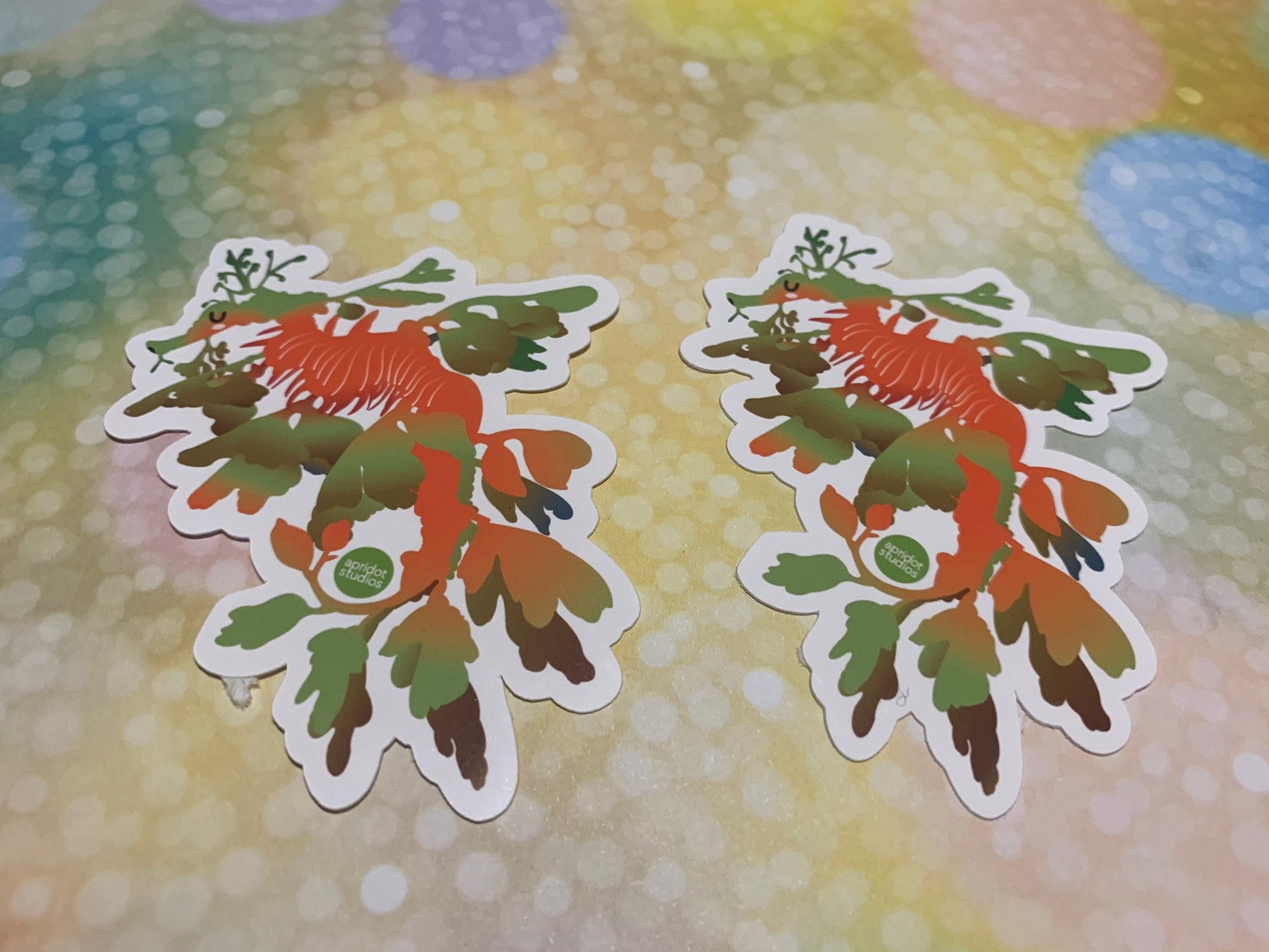 Sea Dragon Sticker - Apridot Studios