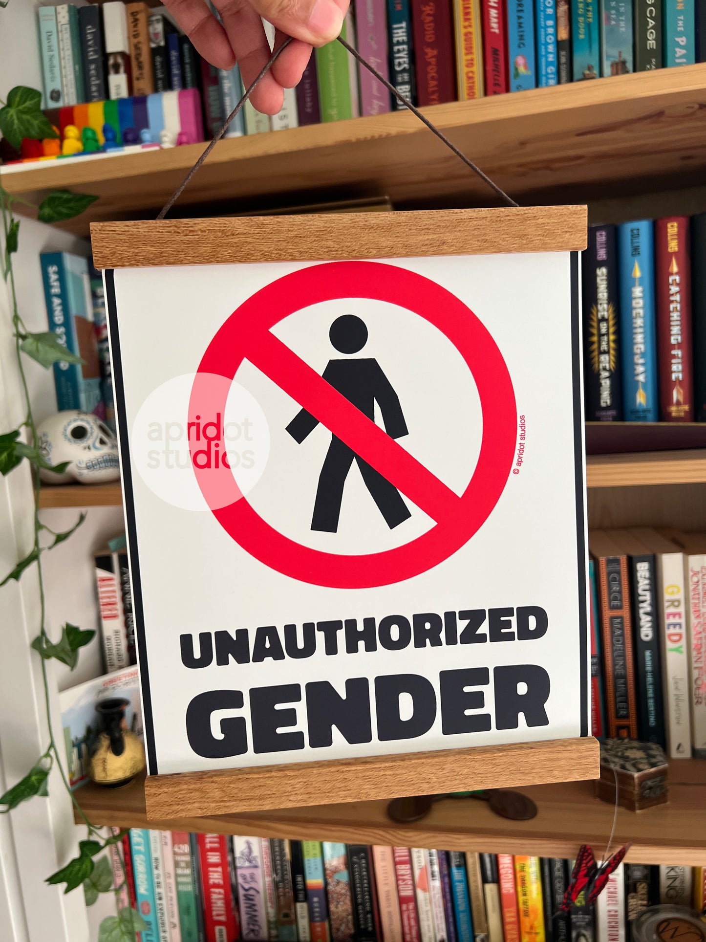 Unauthorized Gender Print - Apridot Studios