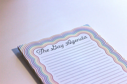 The Gay Agenda Notepad