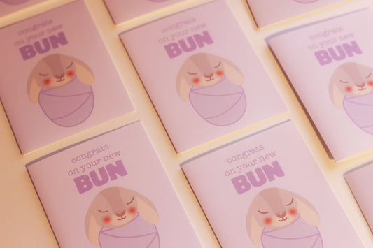 New Bun Greeting Card