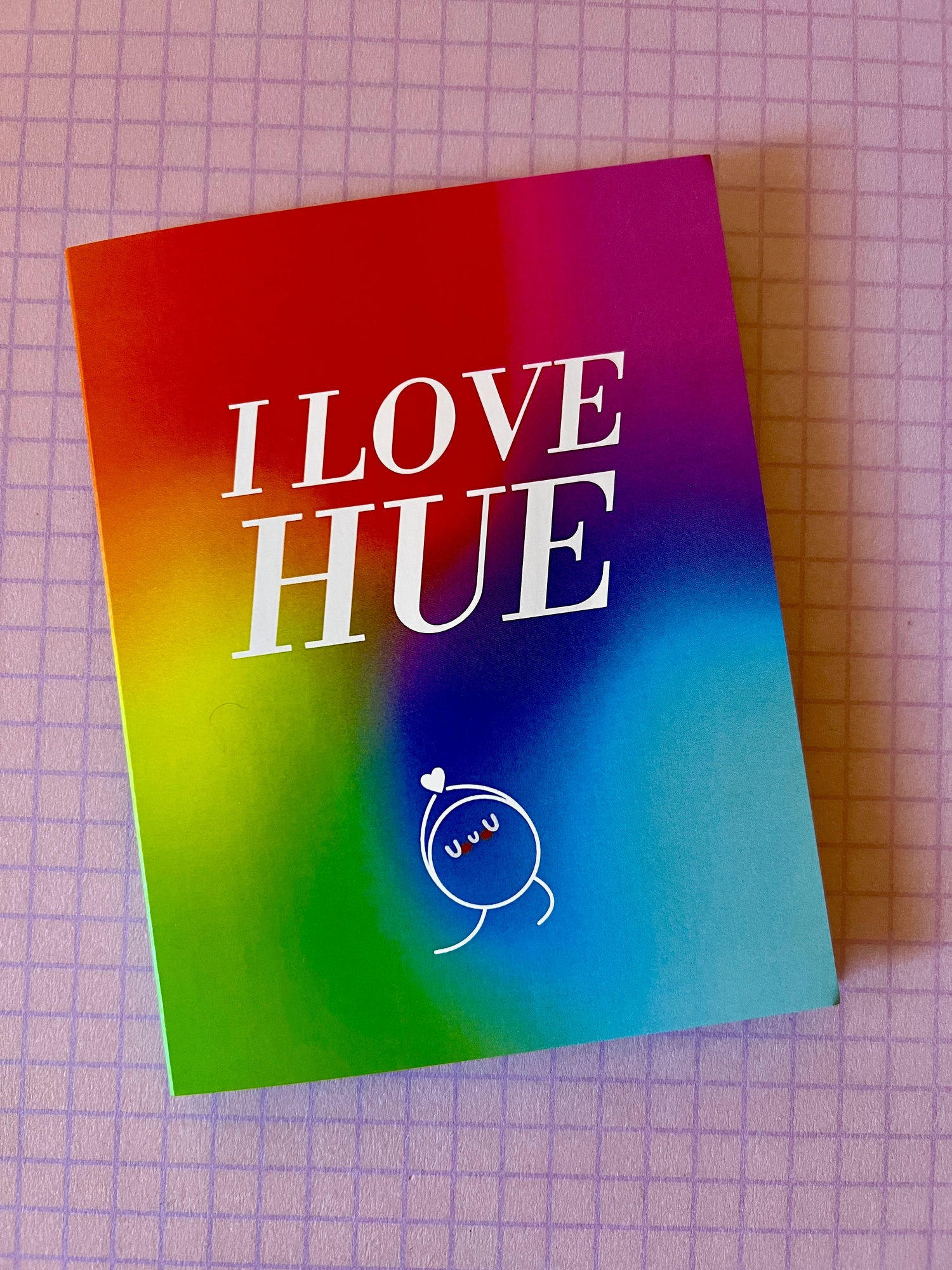 I Love Hue Greeting Card - Apridot Studios