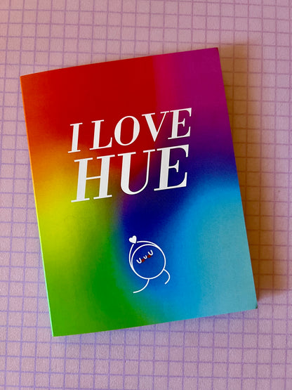 I Love Hue Greeting Card - Apridot Studios