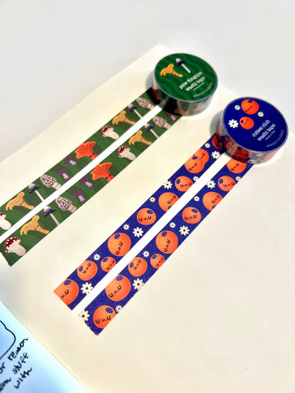 PNW Funguys Washi Tape - Apridot Studios
