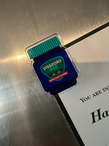 Vivaporu (Vicks) Acrylic Magnet - Apridot Studios